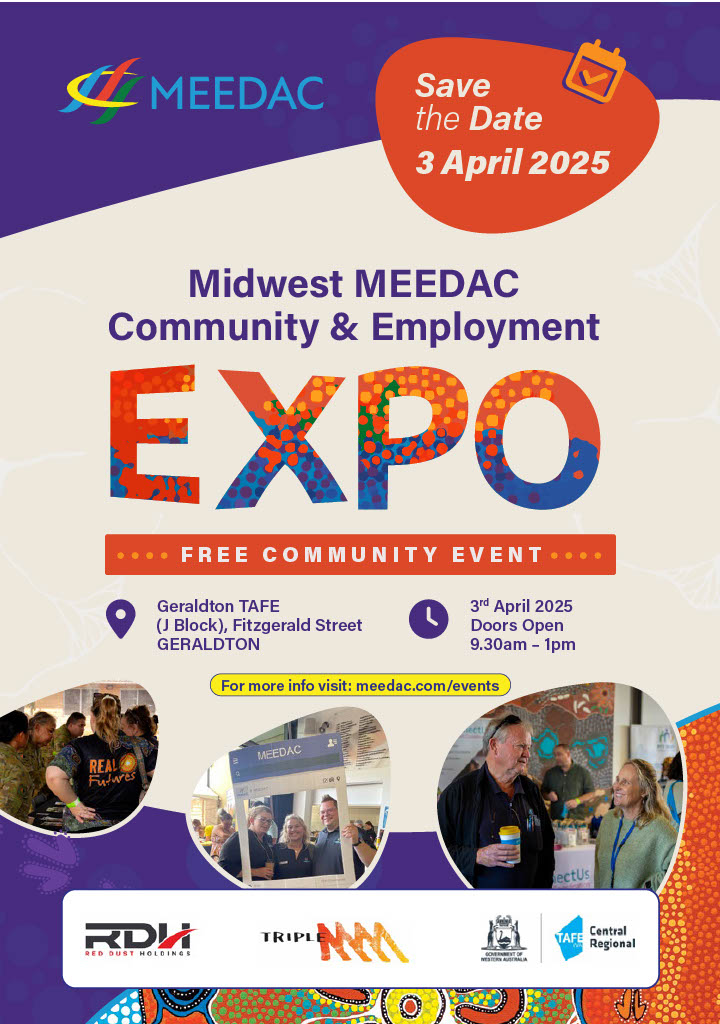 Geraldton Community Noticeboard | 2025 MEEDAC Midwest (Geraldton ...
