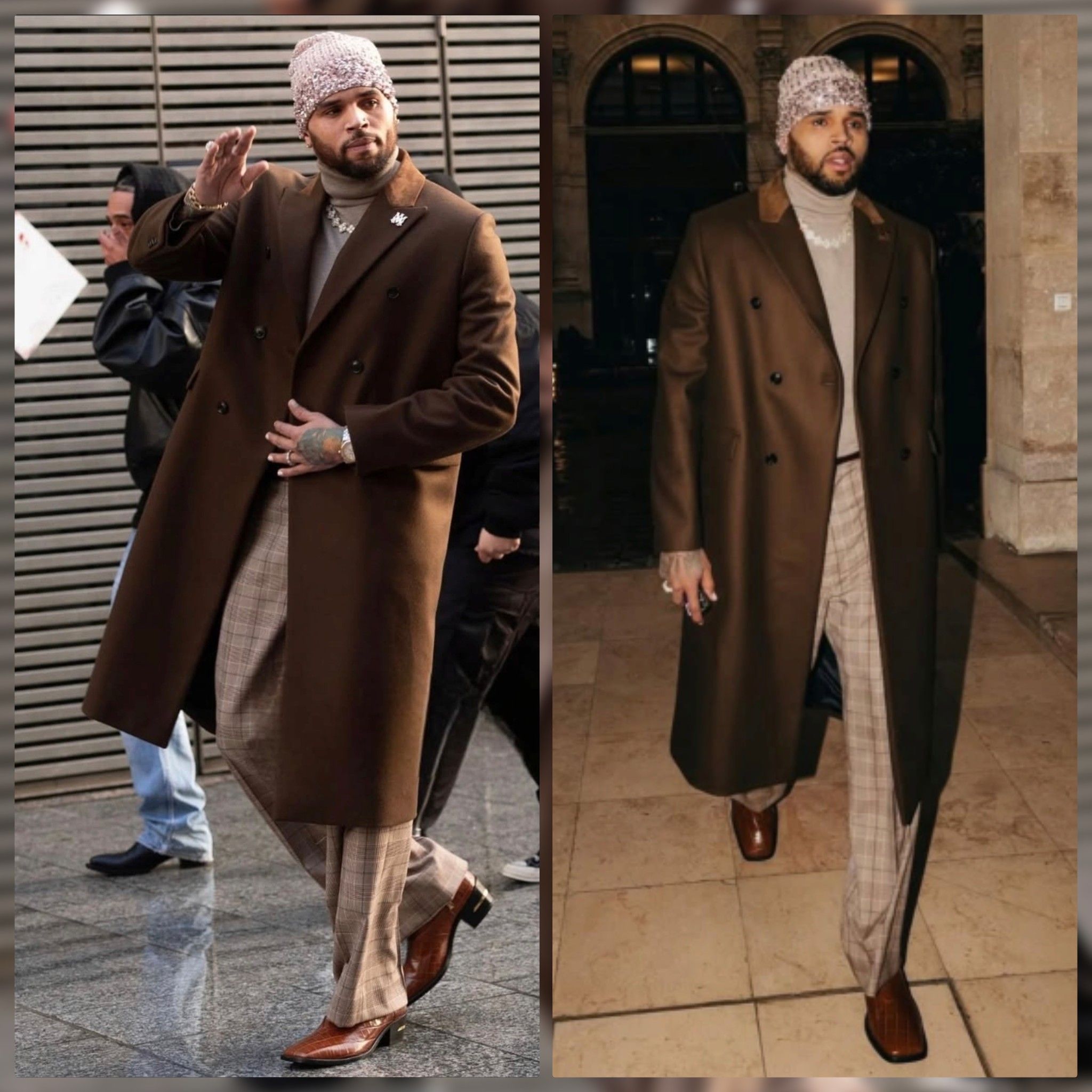 A look at Chris Brown's outfit breakdown 😳
