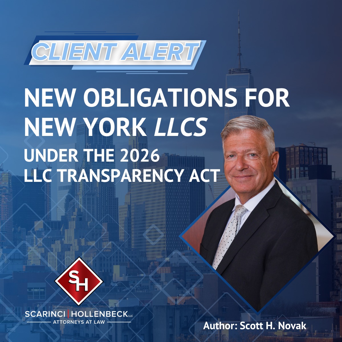 New York’s LLC Transparency Act... - Scarinci Hollenbeck, LLC | Facebook
