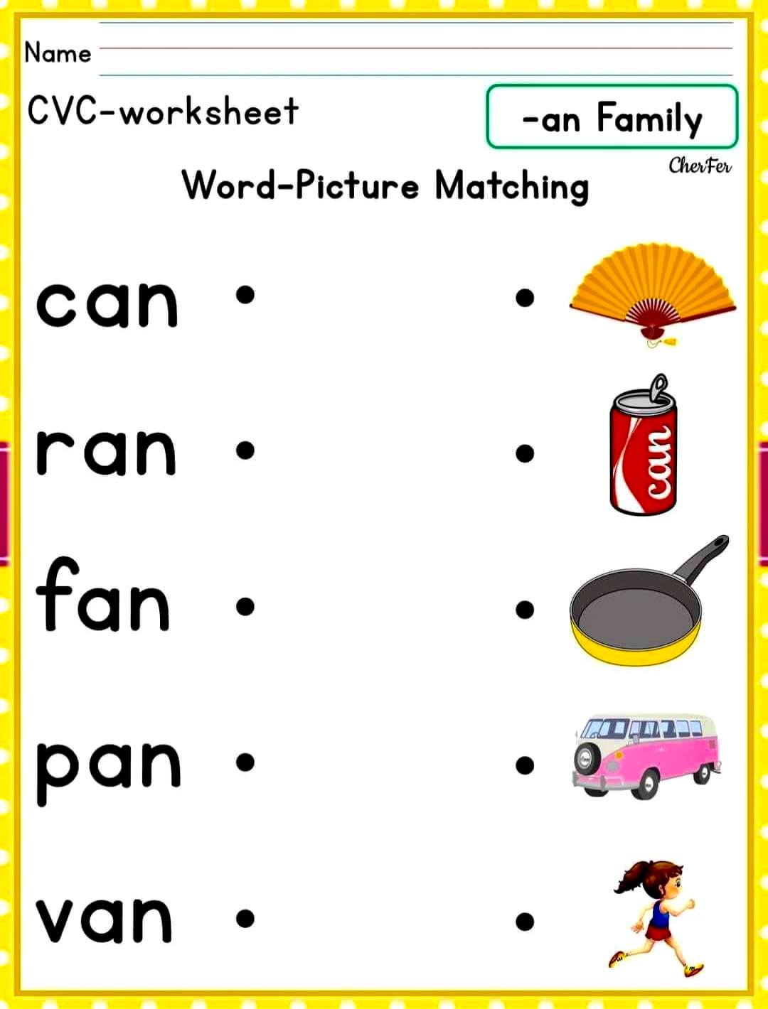 Kindergarten Teacher Ako | Word-Picture Matching | Facebook