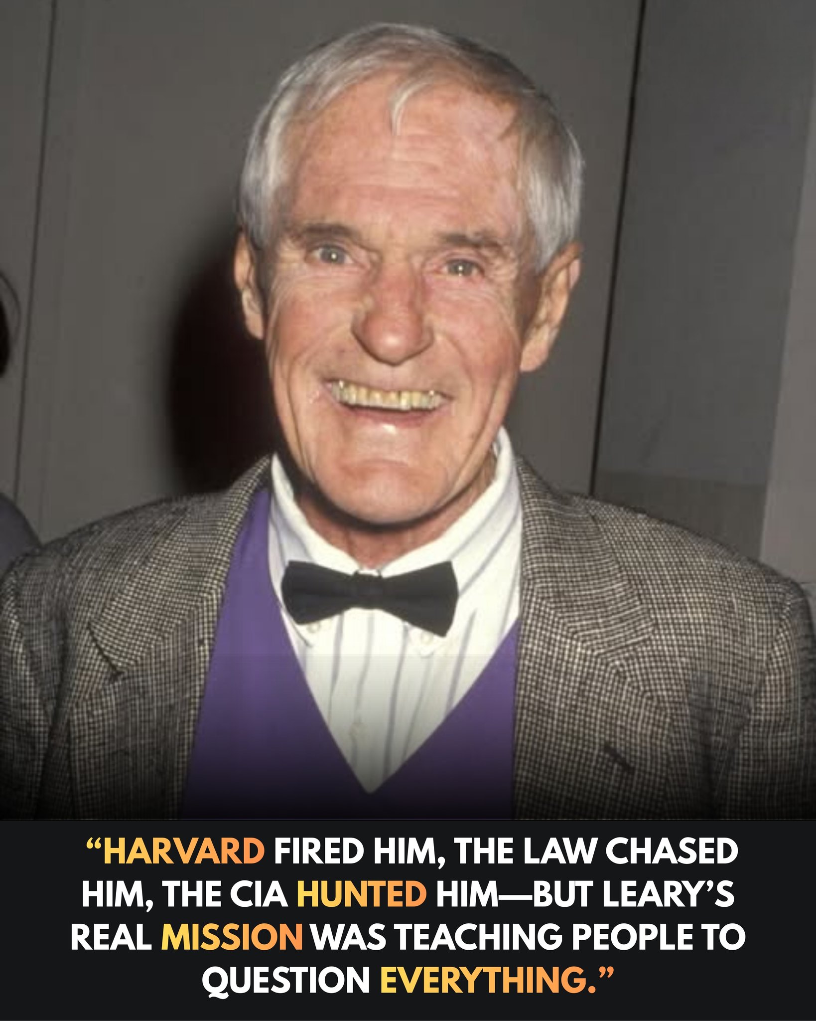 Legacy - Timothy Leary watched the prison doors slam behind him at the ...