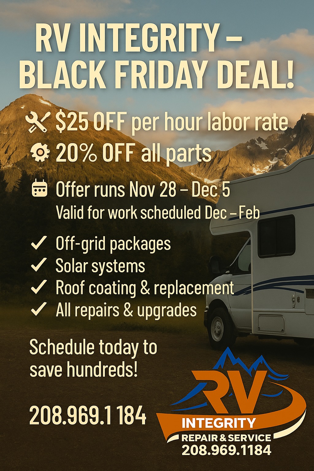 RV Integrity Repair & Service | Caldwell ID