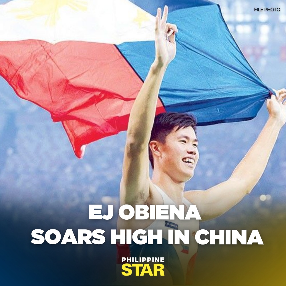 Philippine Star - EJ Obiena flew to Tianjin, China... | Facebook