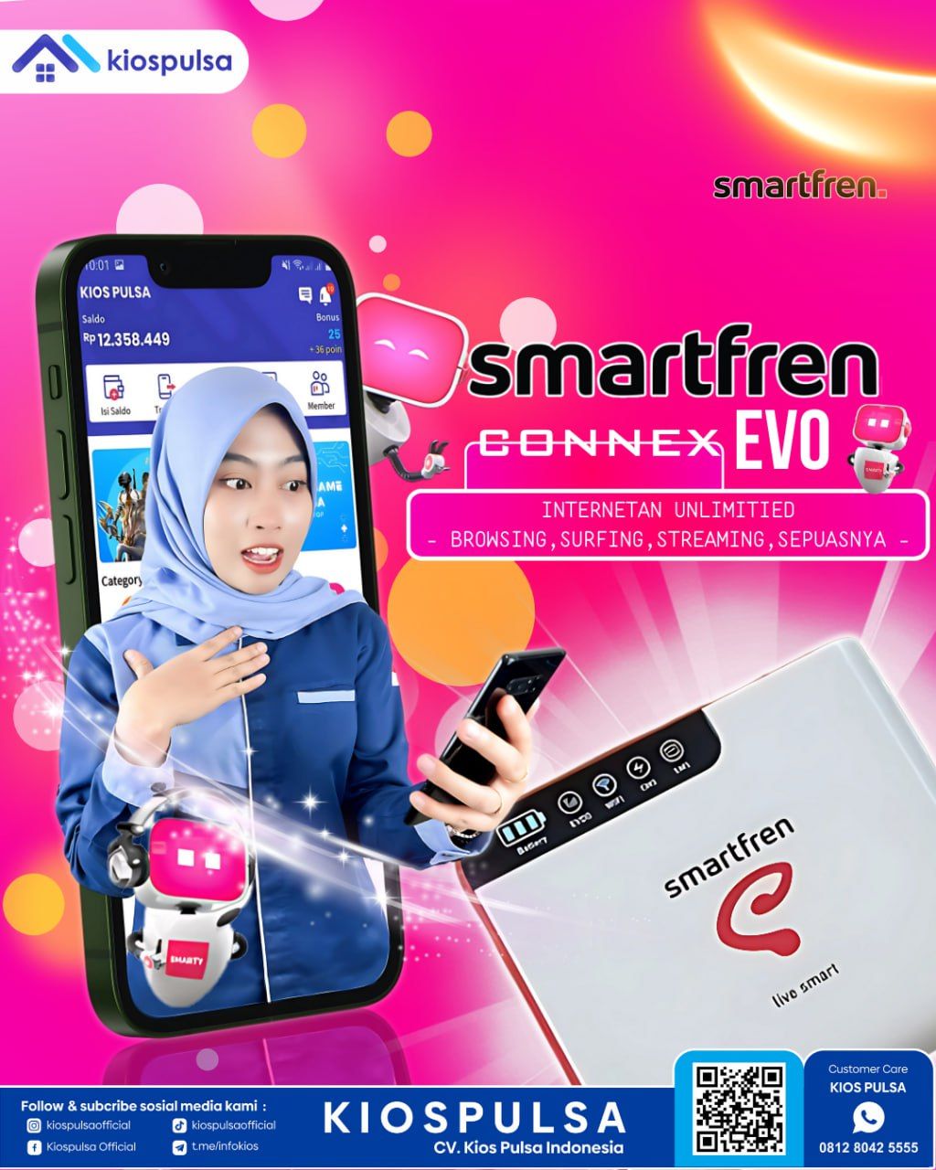 Haii kak, bagi pengguna modem... - KIOS PULSA Indonesia | Facebook
