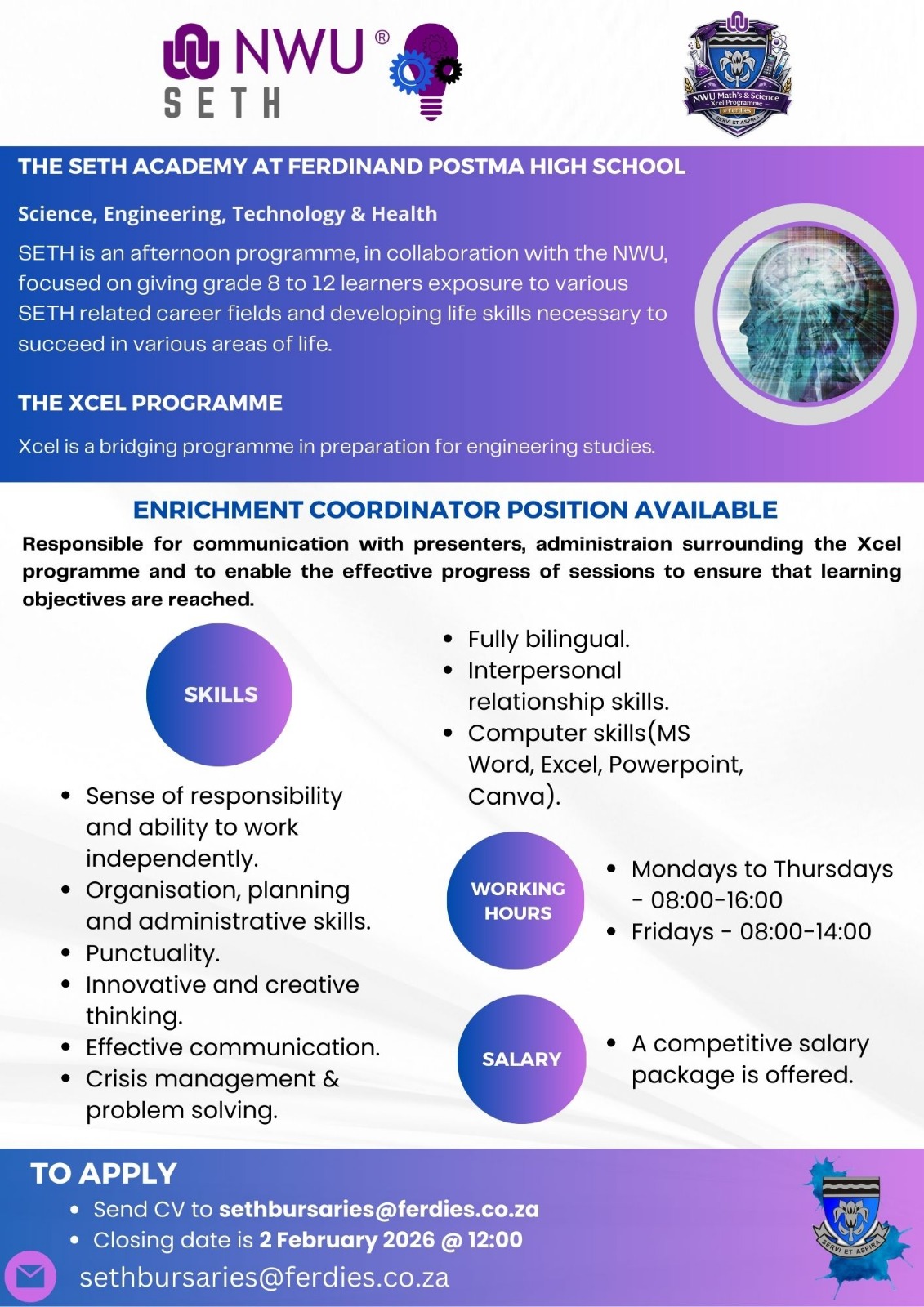 NWU Skool vir Kommunikasie / School of Communication | Potchefstroom