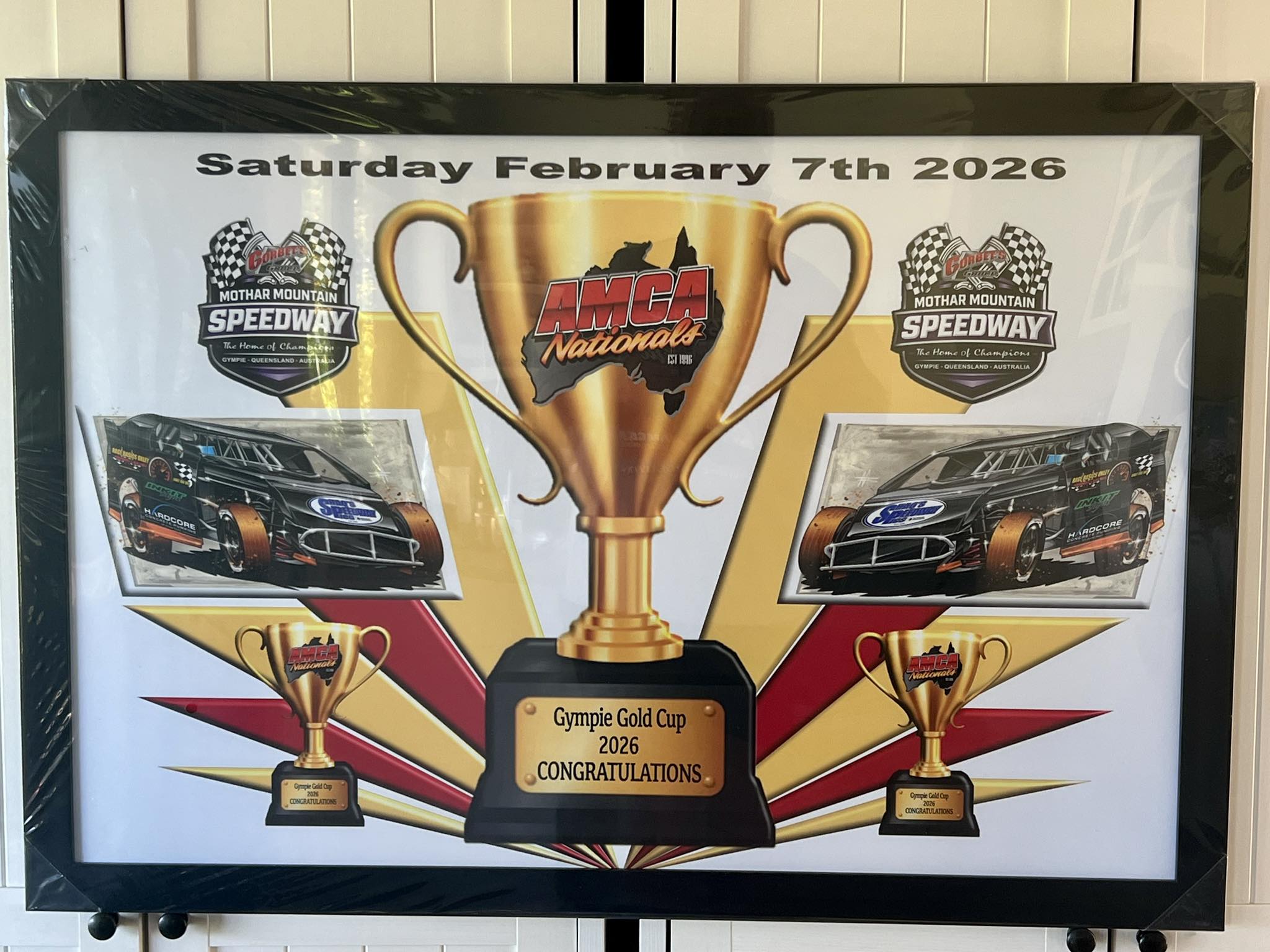 Shaq's - To all the Amca drivers racing at Gympie Speedway on Saturday ...