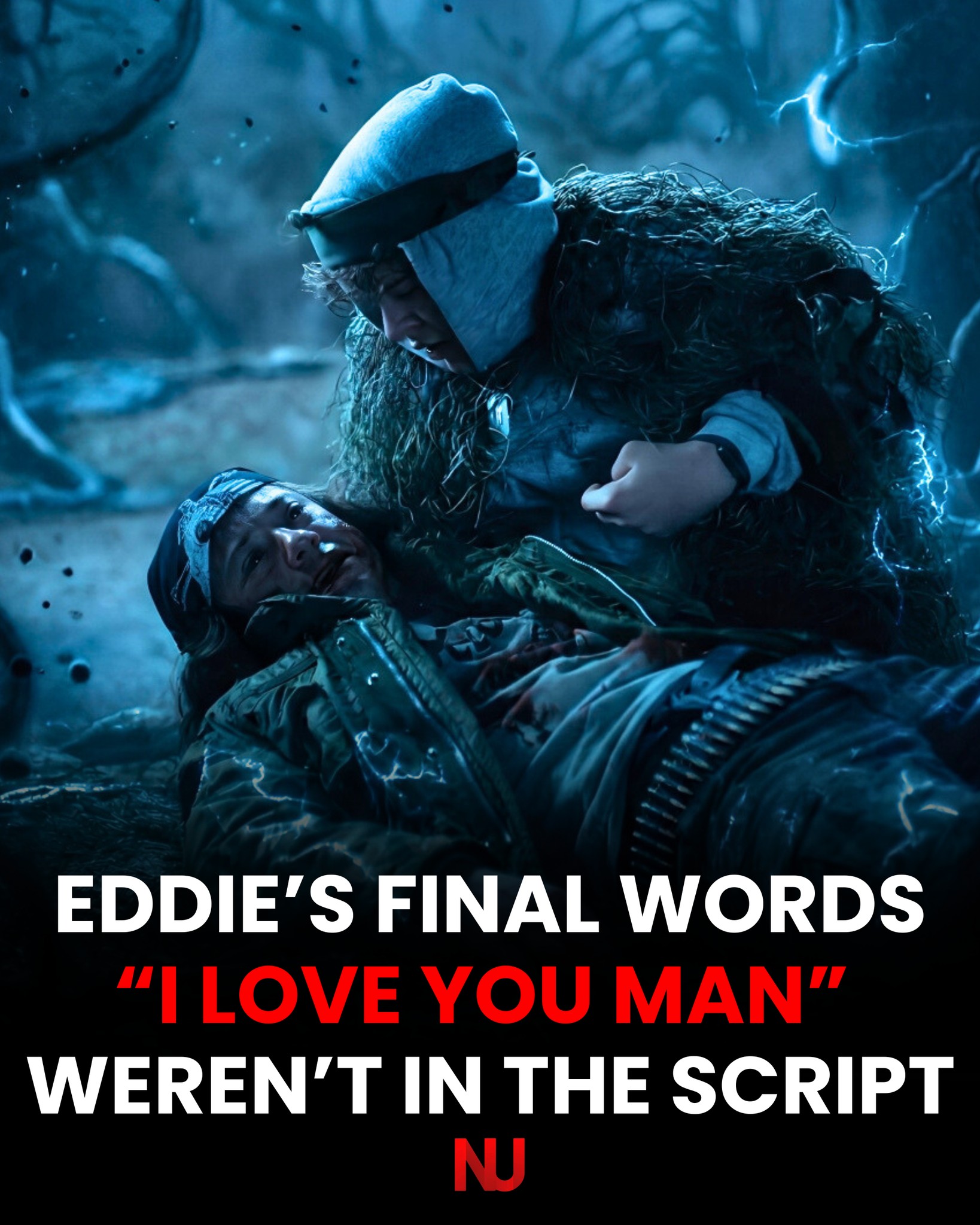 Netflix - When Eddie told Dustin his final line “I love you, man,” it ...