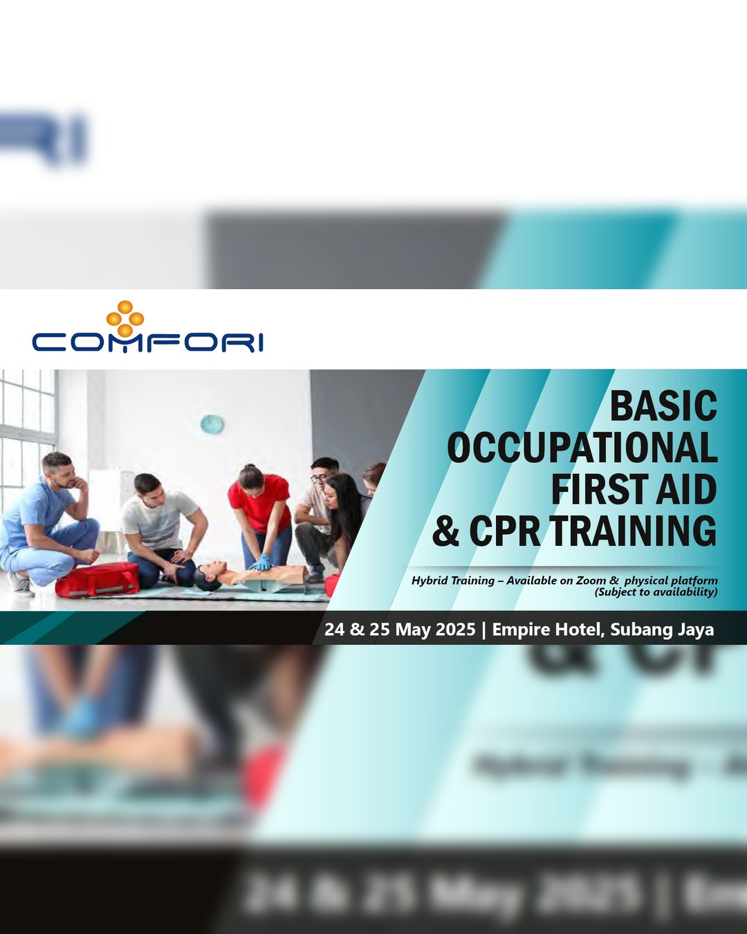 Comfori - 🚑 Basic Occupational First Aid & CPR Training 📅 24 & 25 Nov ...