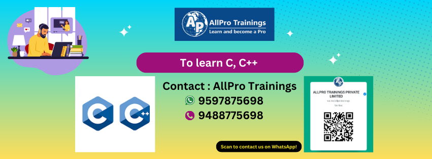 C, C++ Trainings | C, C++ Jobs | C, C++ Learnings | AllPro | Facebook