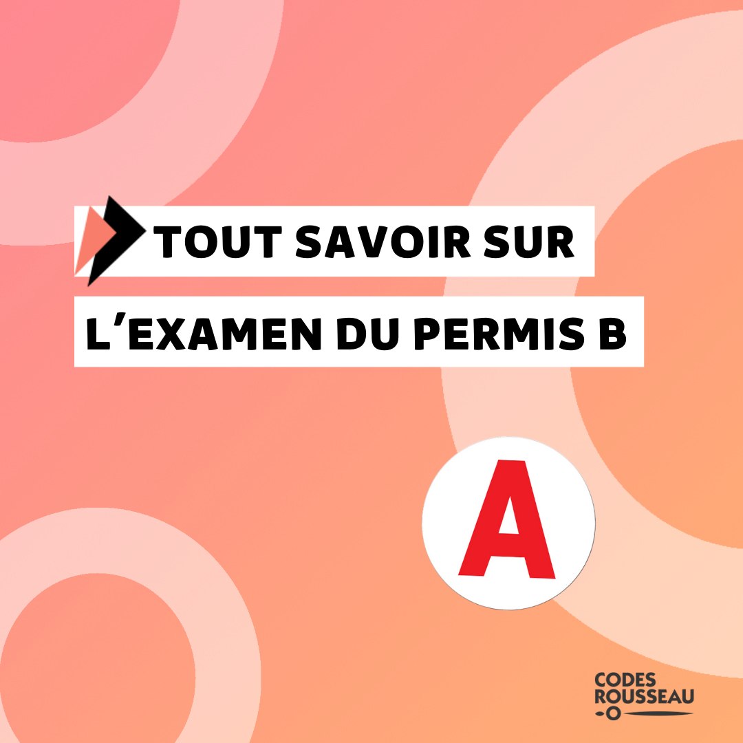 Codes Rousseau - 🚘 Comment se passe l’examen du permis de... | Facebook