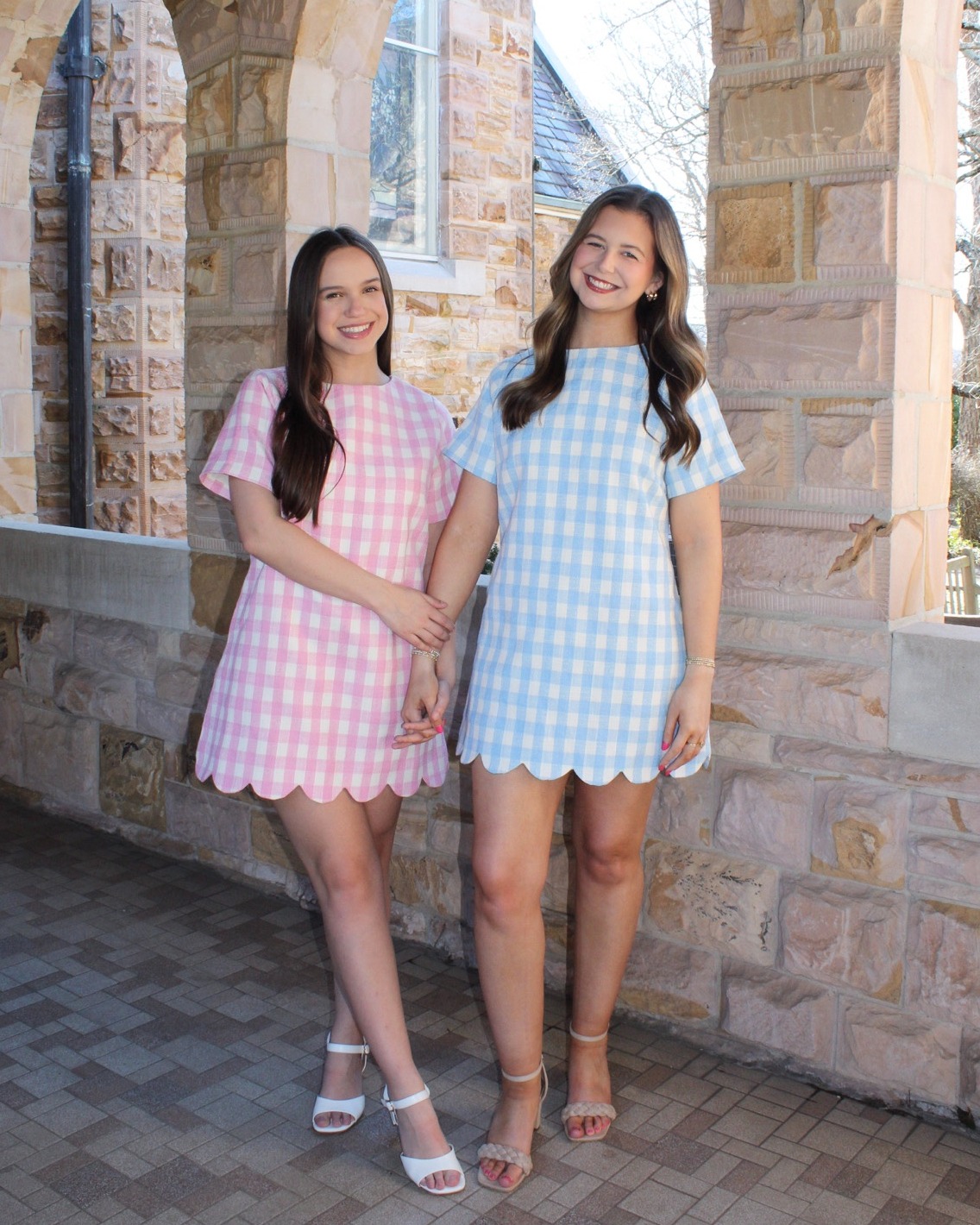 pink and blue easter dress best, but make it gingham 💗💙 These new Easter dresses are made for Sunday service all the spring photos in between! 🌷Shop them in store + online now before they're 33.07 2XL