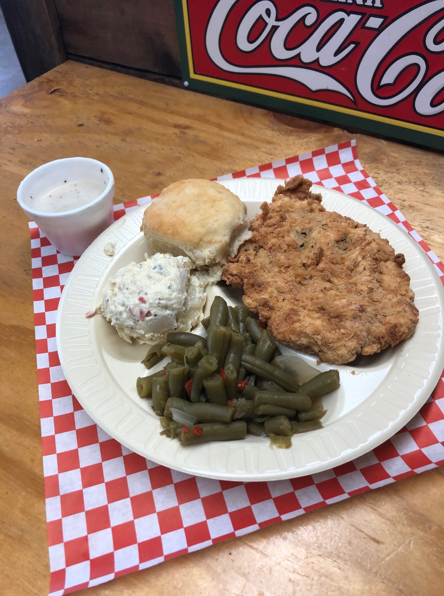 Riley's Pit BBQ - The Chicken fried steak plate and the... | Facebook
