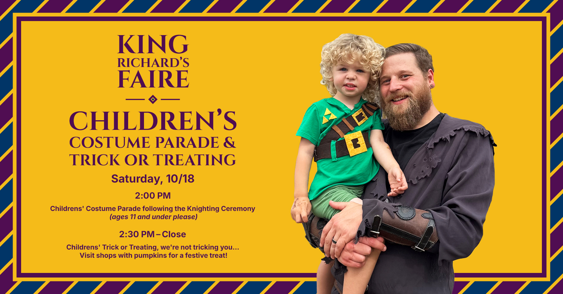Children’s Trick or Treating and Costume Parade