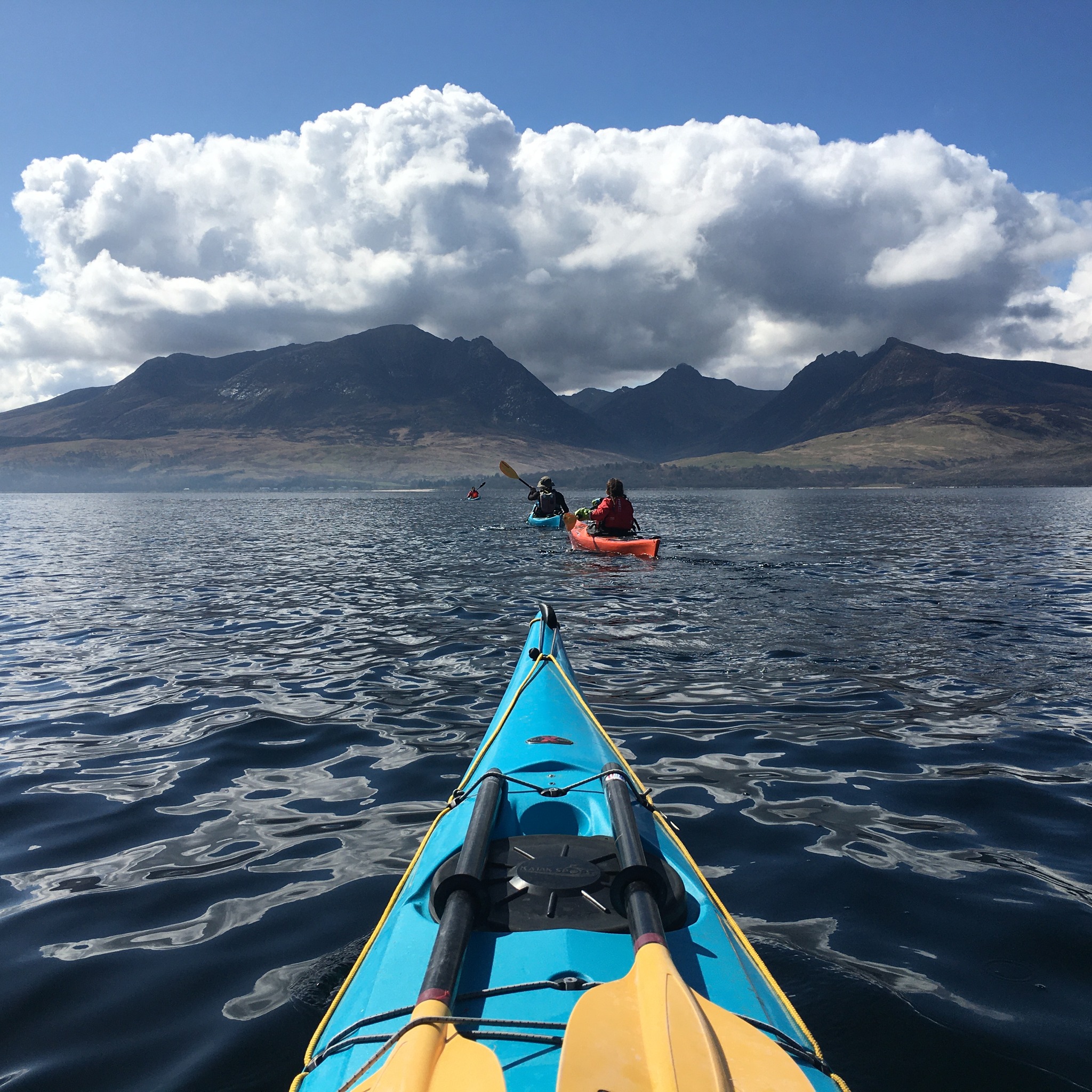 Otter's - A Crazy Day in June – Kayaking around Arran’s coast for COAST ...