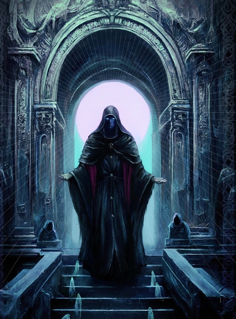 Tolkien's - Artwork of the Day: The Silmarillion-- The Vala Mandos At ...