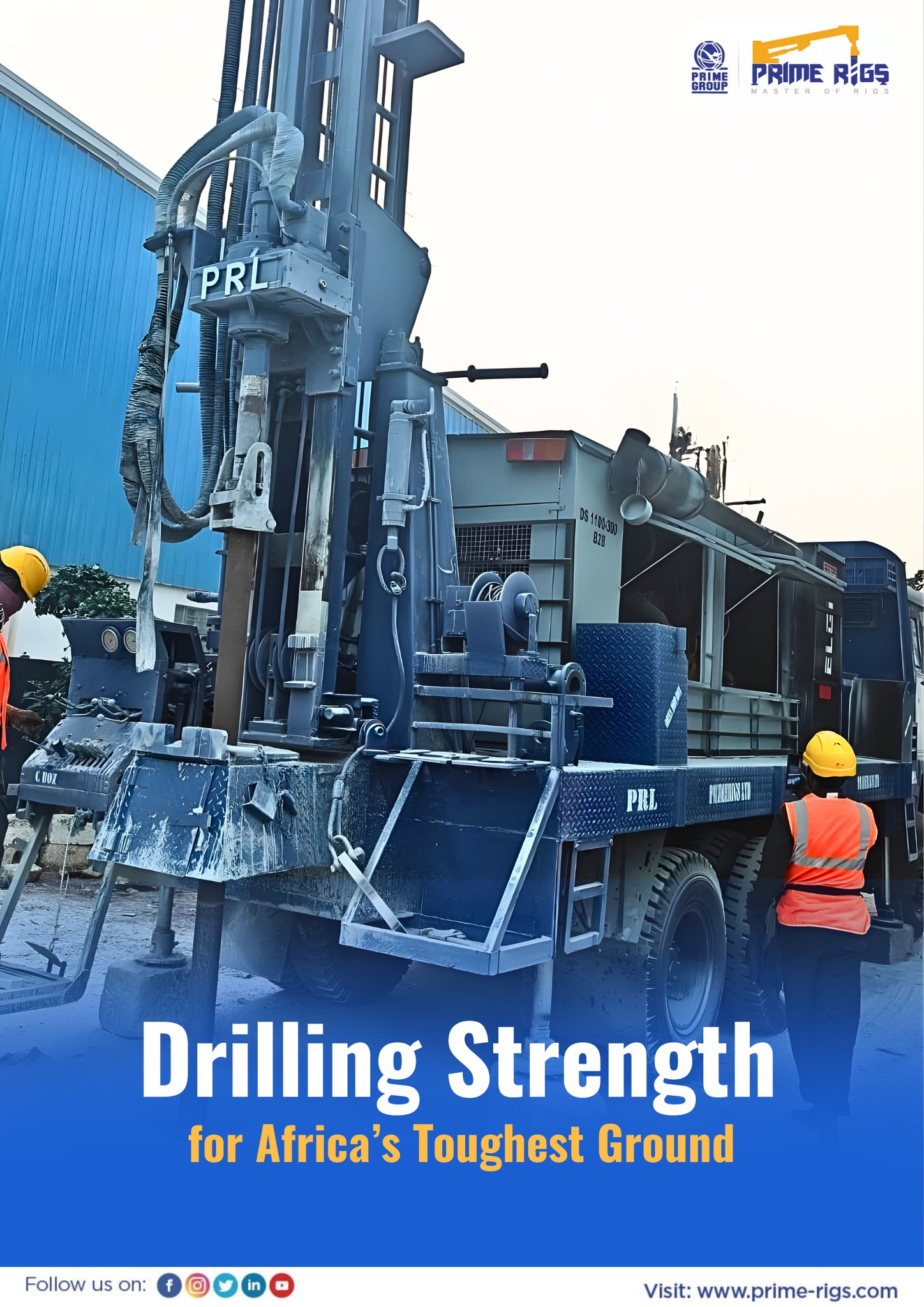 Prime Rigs Limited - Here PRL brand Refurbished water well drilling rig ...
