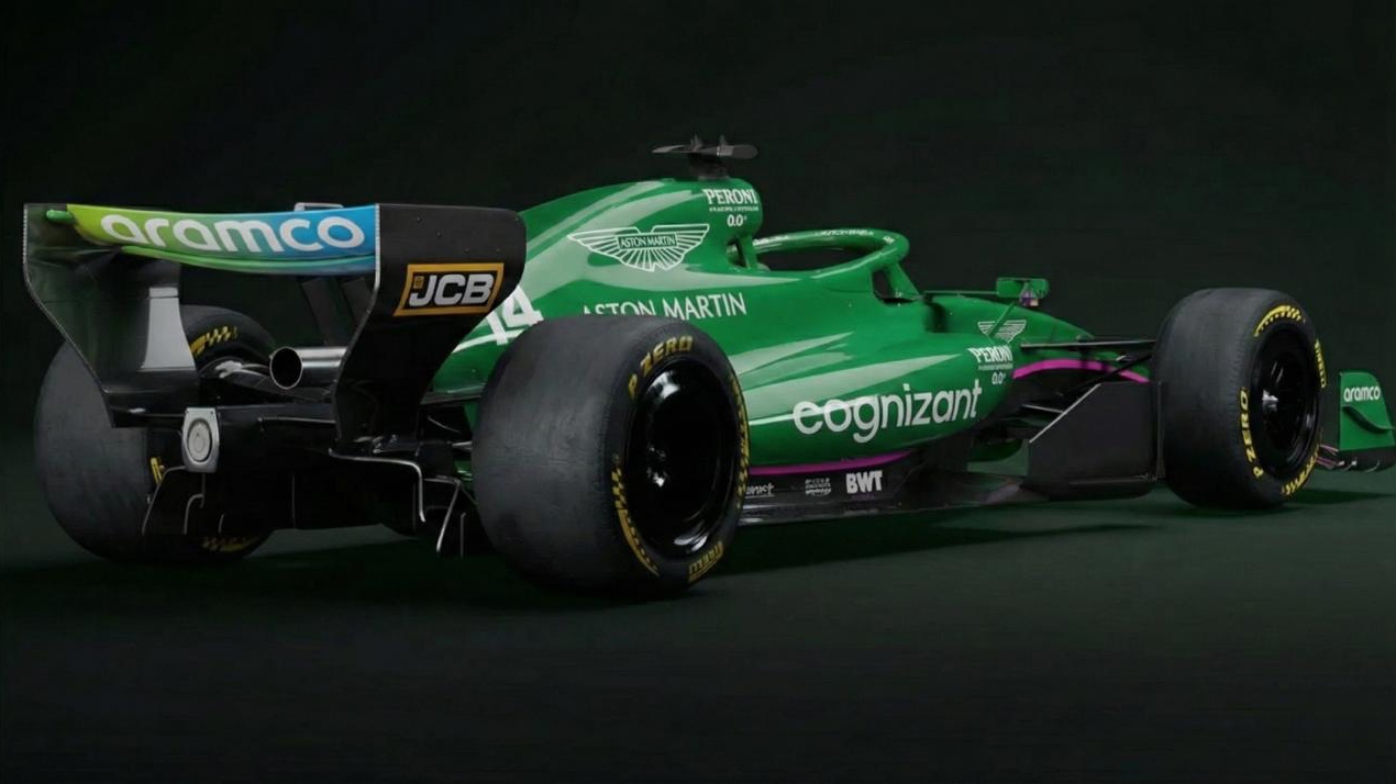 Aston Martin's 2026 AMR26 F1 car features radical low-drag design