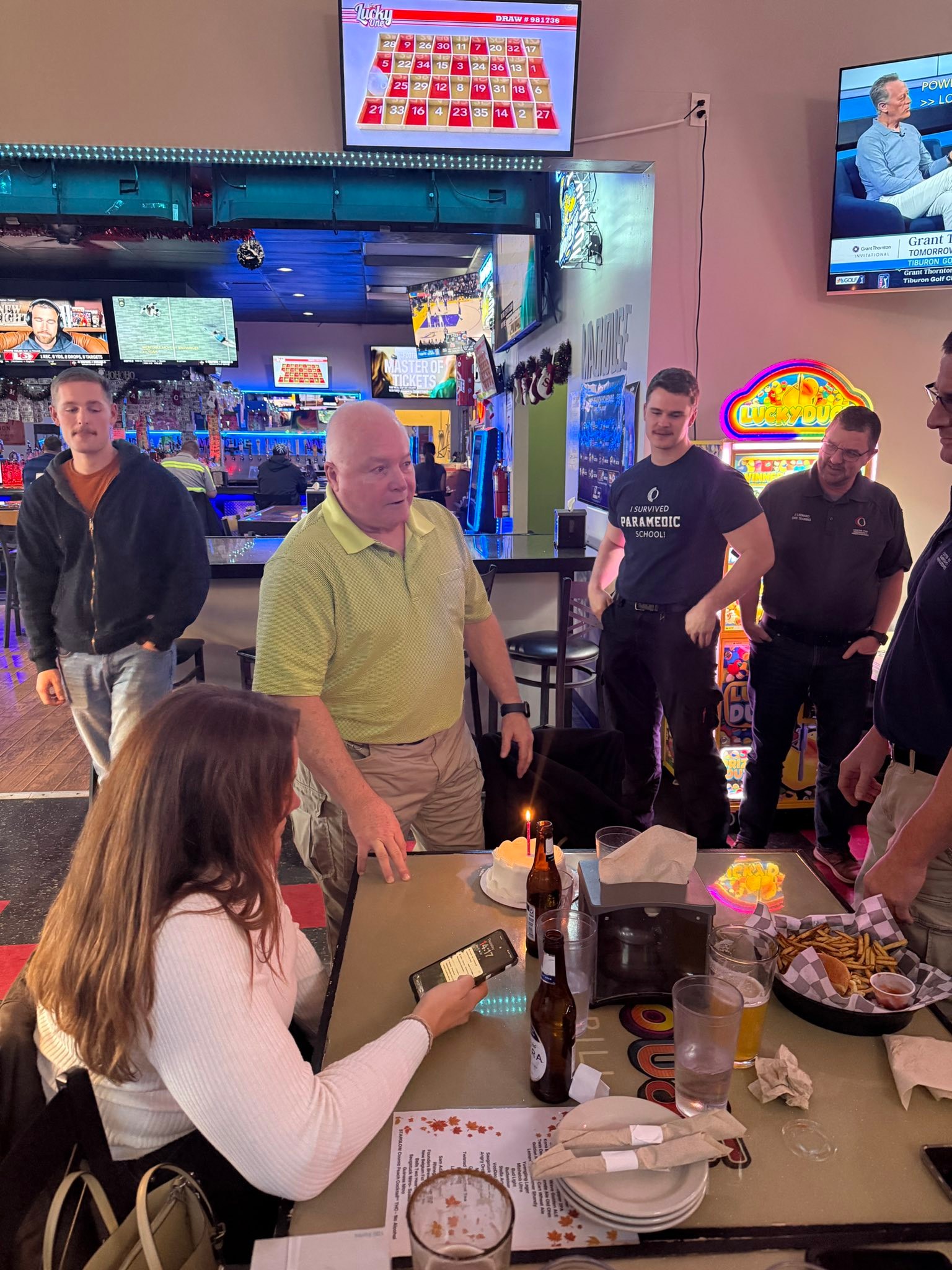 Today was Mr. Christman's last paramedic cohort. Timothy Christman is a ...