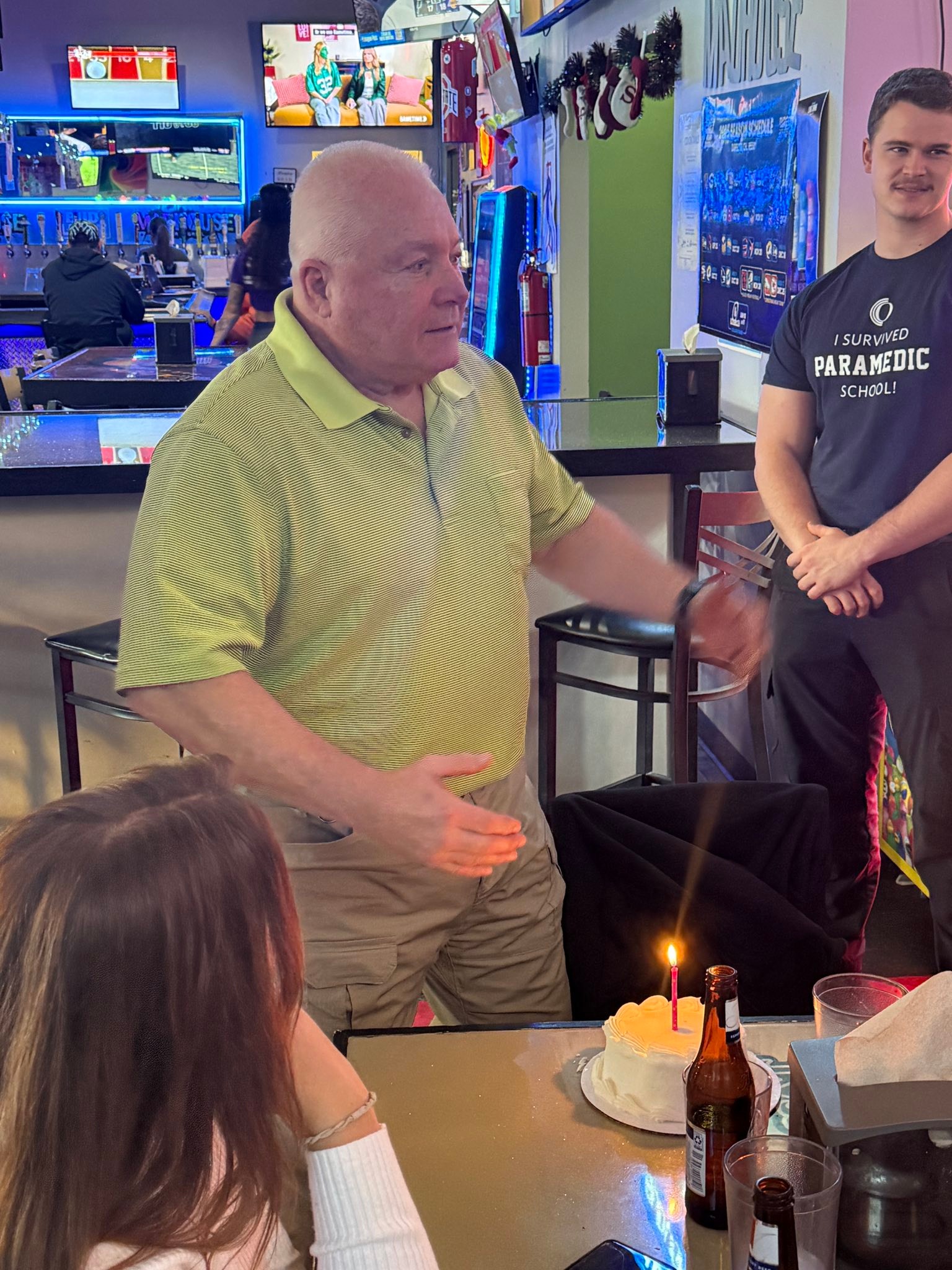 Today was Mr. Christman's last paramedic cohort. Timothy Christman is a ...