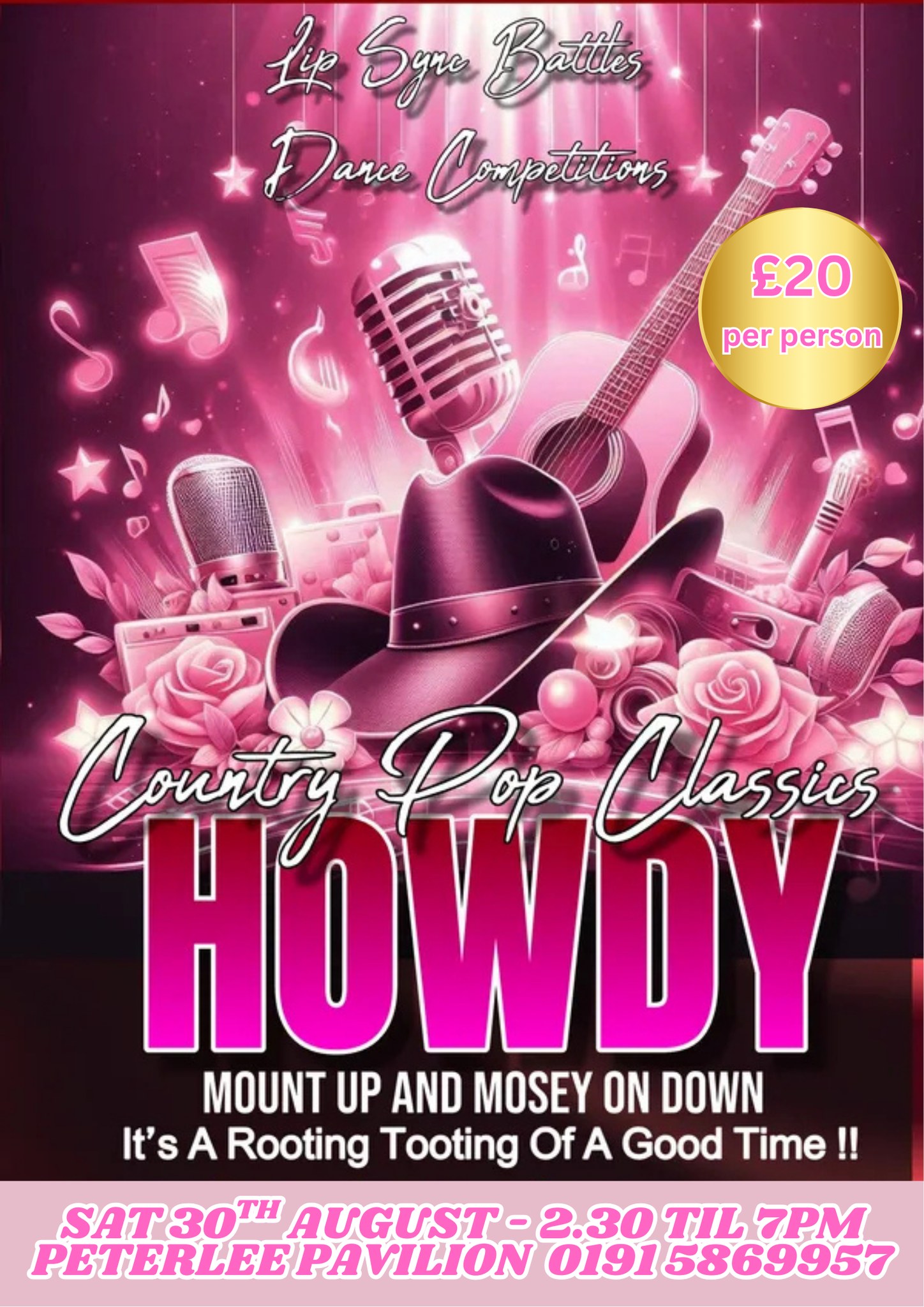 Peterlee - HOWDY - A Country and Western Extravaganza - This isn’t just ...