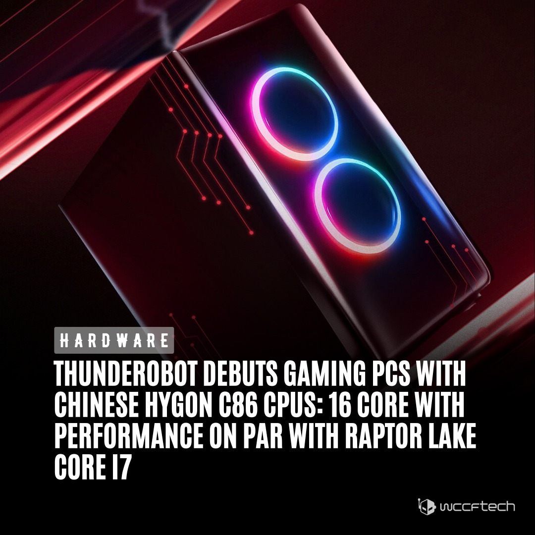 Wccftech - Thunderobot has launched its first gaming PCs with Chinese ...