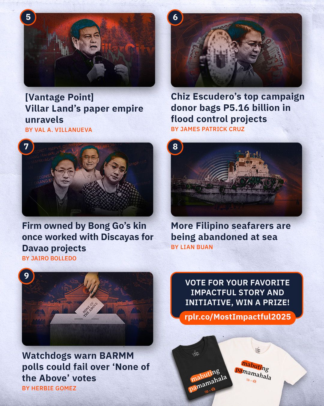 Rappler - VOTE FOR YOUR FAVORITE RAPPLER STORY AND INITIATIVE IN 2025 ...