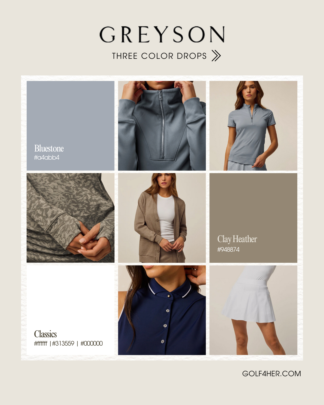 Golf4Her - Greyson Spring 2026 is here, and it’s all about... | Facebook