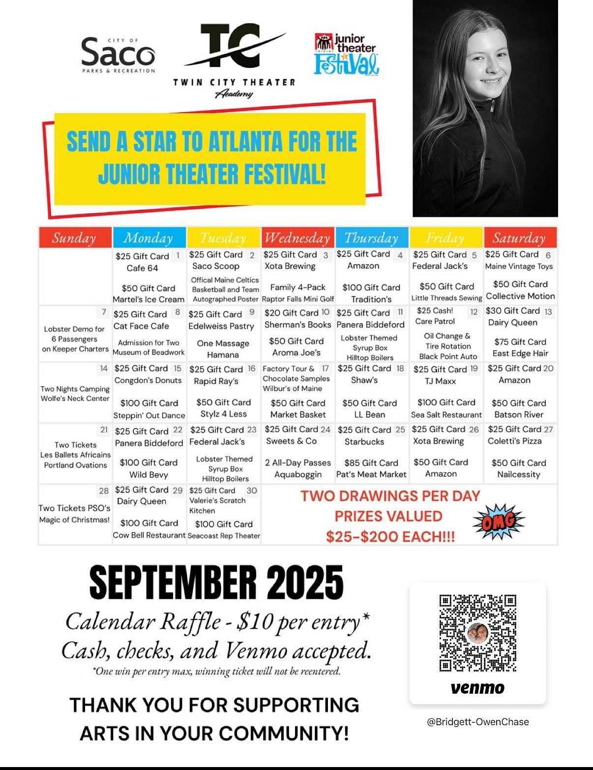 Paul A Chase Jr - Here is the official calendar drawing... | Facebook