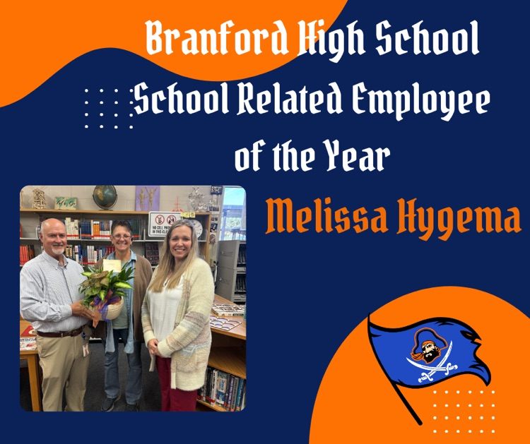 Branford - 🎉 Congratulations, Melissa Hygema! Branford High School is ...