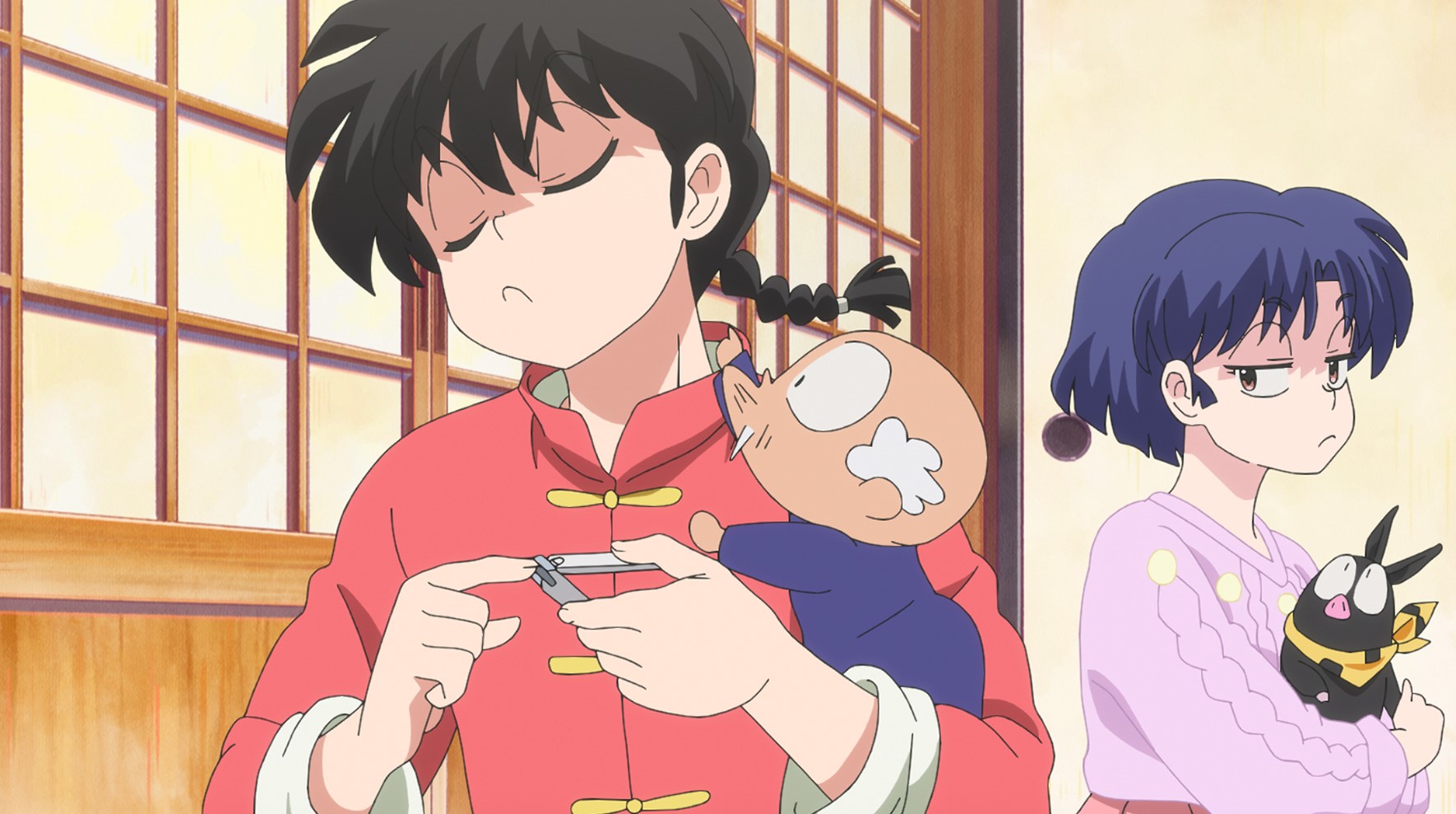 Ranma 1/2 - Why is he acting like a cute little baby? 😌😅... | Facebook