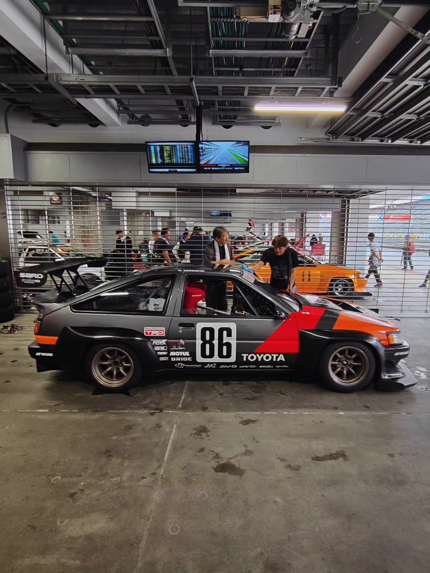 Tsuchiya Keiichi's new Super N2 style Toyota 86 with Watanabe 8