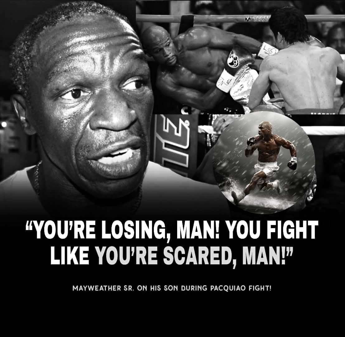 Padi Athan - Mayweather Sr 🤙On his Son during Manny Pacman Pacquiao 🥊 ...