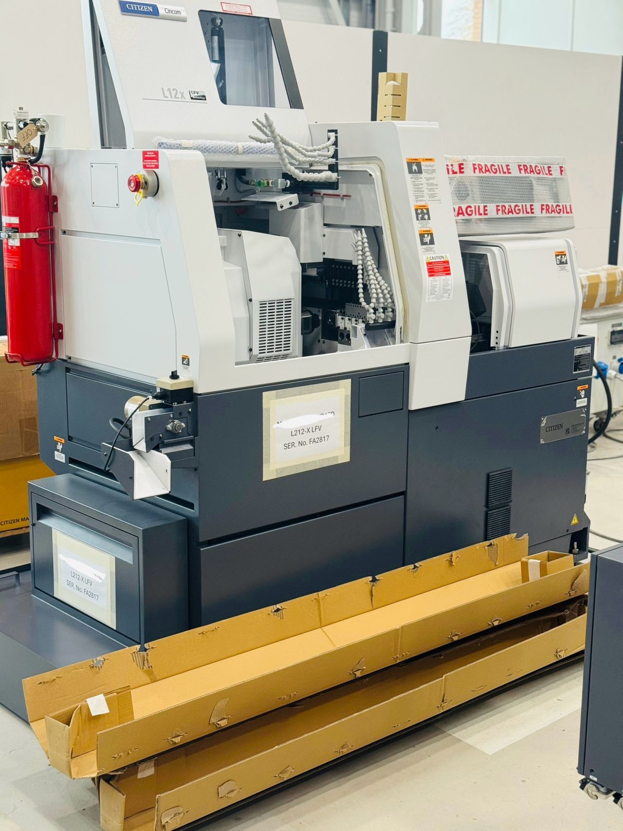 Citizen Cincom M16-VIII LFV drives lights out machining