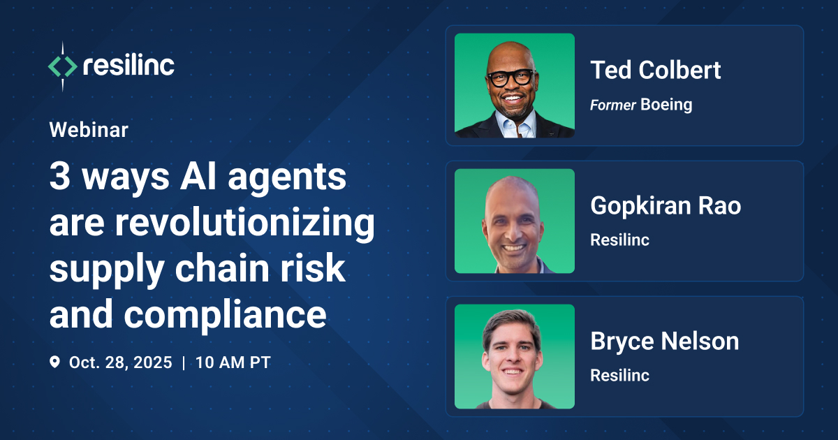 Resilinc - What if AI could spot forced labor risks and trade ...