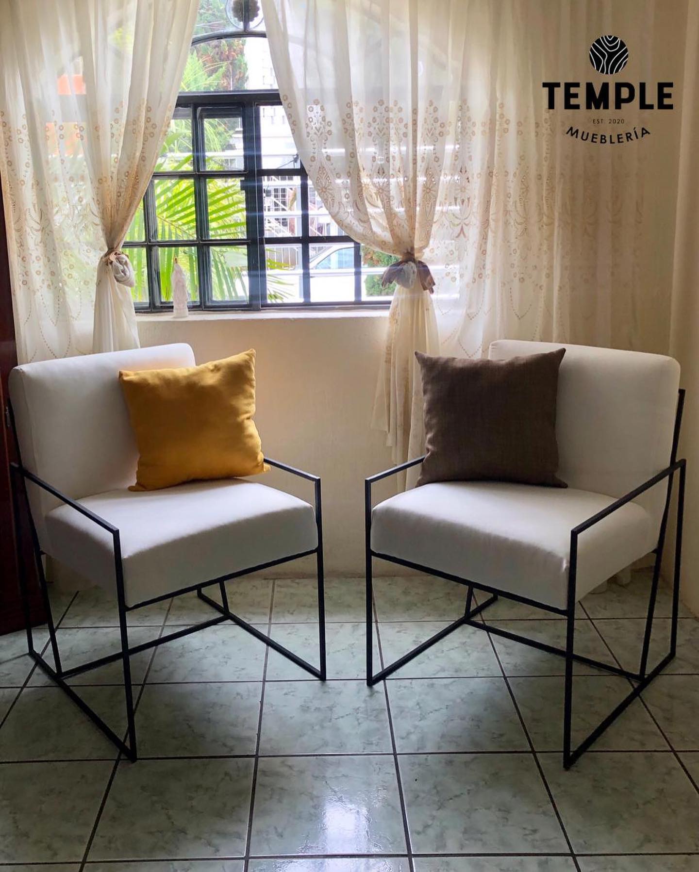 ️Sillón en Herrería ️ Dale un toque... - Temple Mueblería