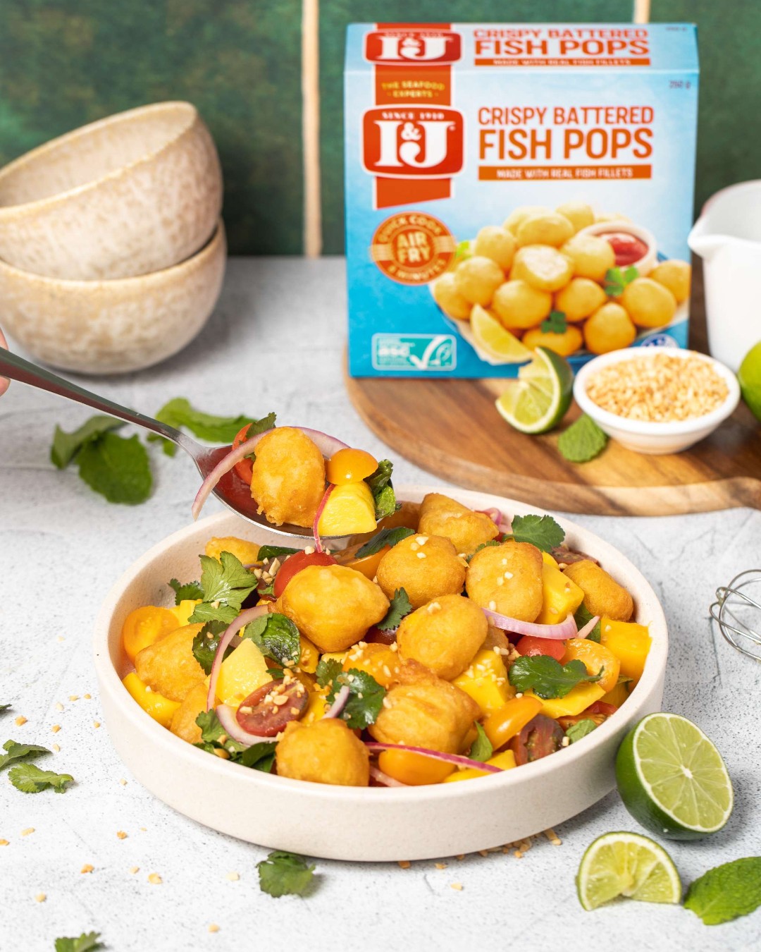 I&J - Light and tasty, our NEW Battered Fish Pops are amazing in a ...