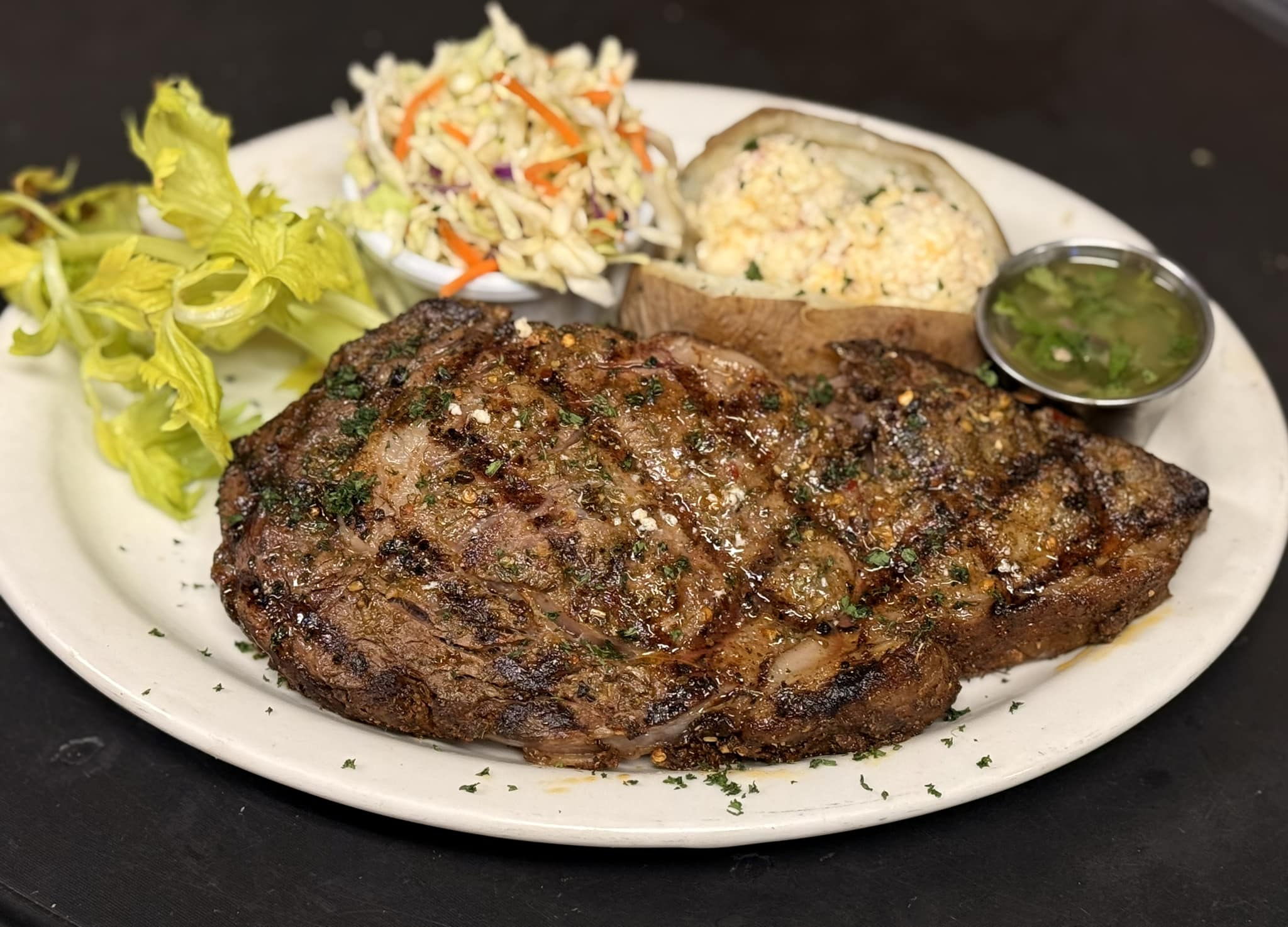 Ranch - Check out this weekends grill special… 16oz Ribeye, seasoned in ...