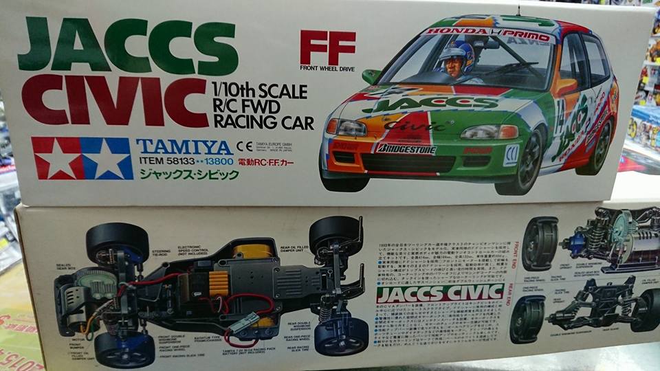 Vintage 🇯🇵Tamiya FF-01 JACCS CIVIC EG6 #Tamiya #FF01 #JACCS