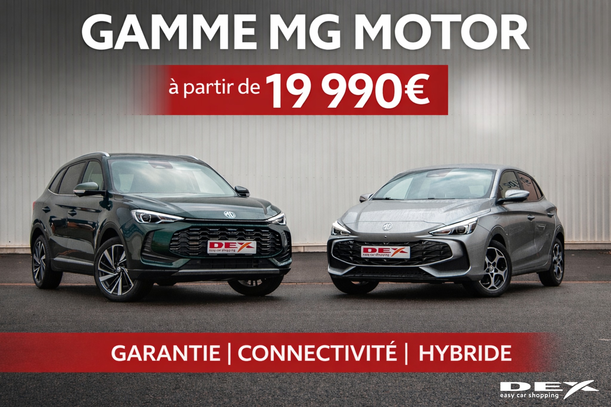 DEX - 🚗 Découvrez la gamme MG chez DEX Grand Nord Auto ! À partir de 19 ...