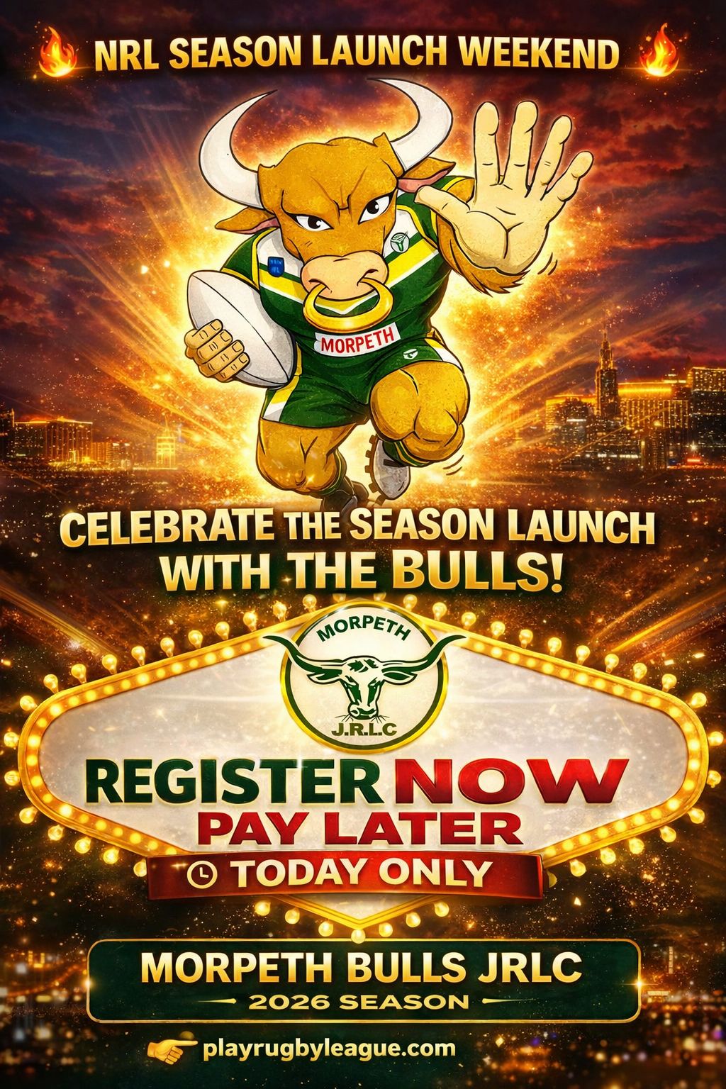 💚💛 NRL SEASON... - Morpeth Bulls Junior Rugby League Club | Facebook