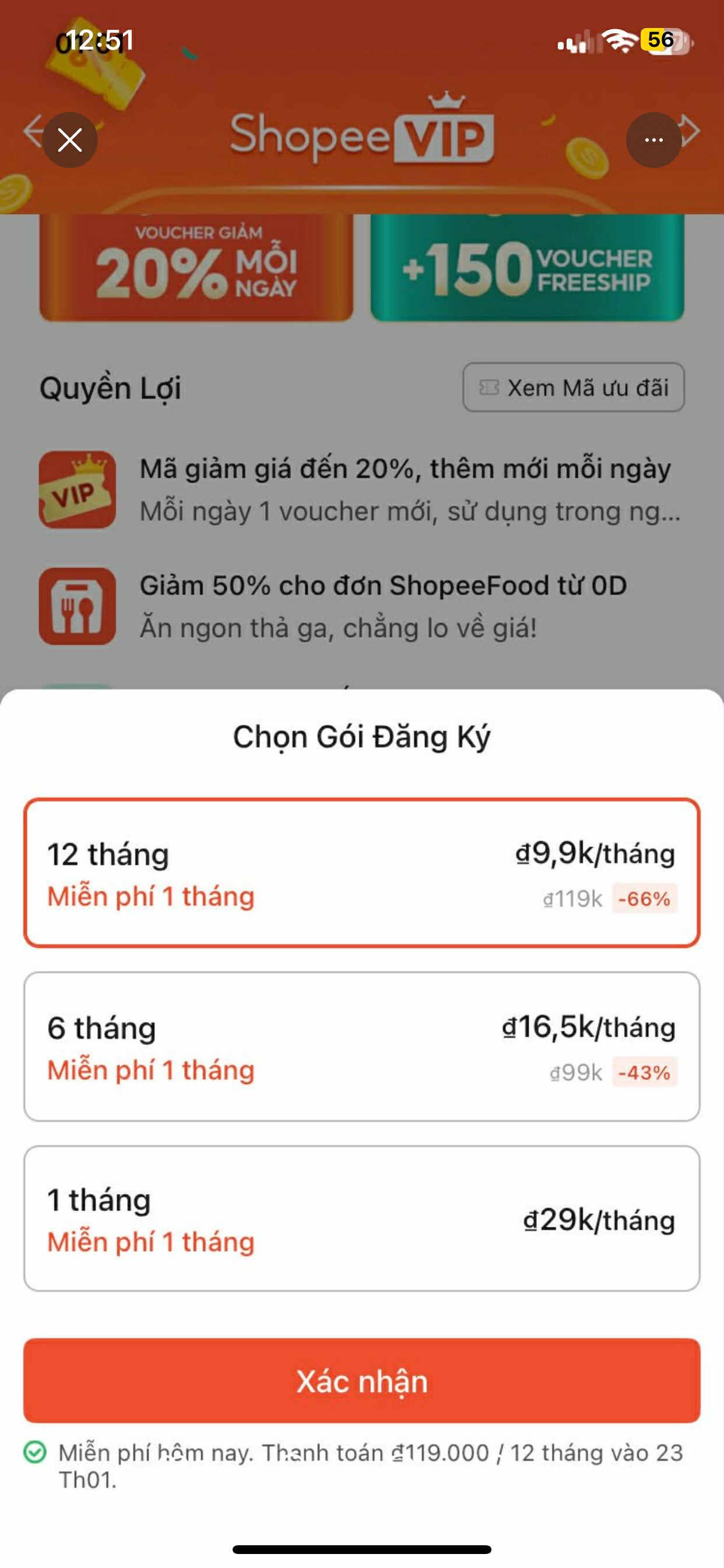 Xóm Săn Sale | Shopee vip mn đăng kí theo tháng hay theo năm | Facebook
