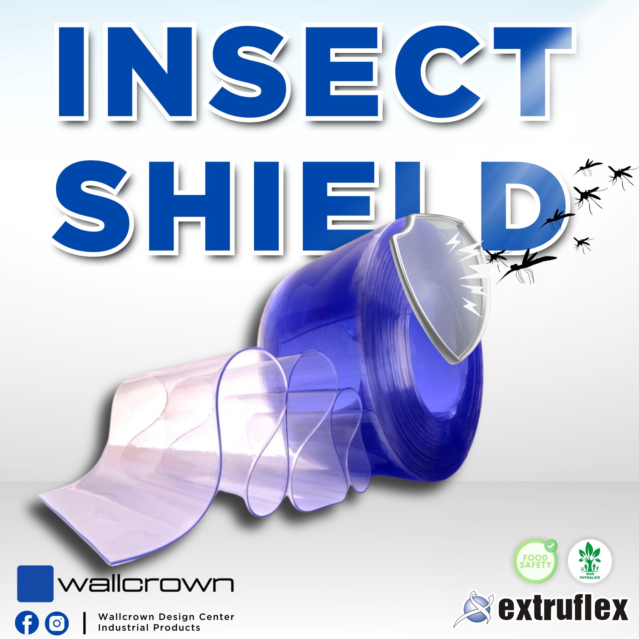 Wallcrown - Stop insects in their tracks! 🚫🦟 With Extruflex Insect ...