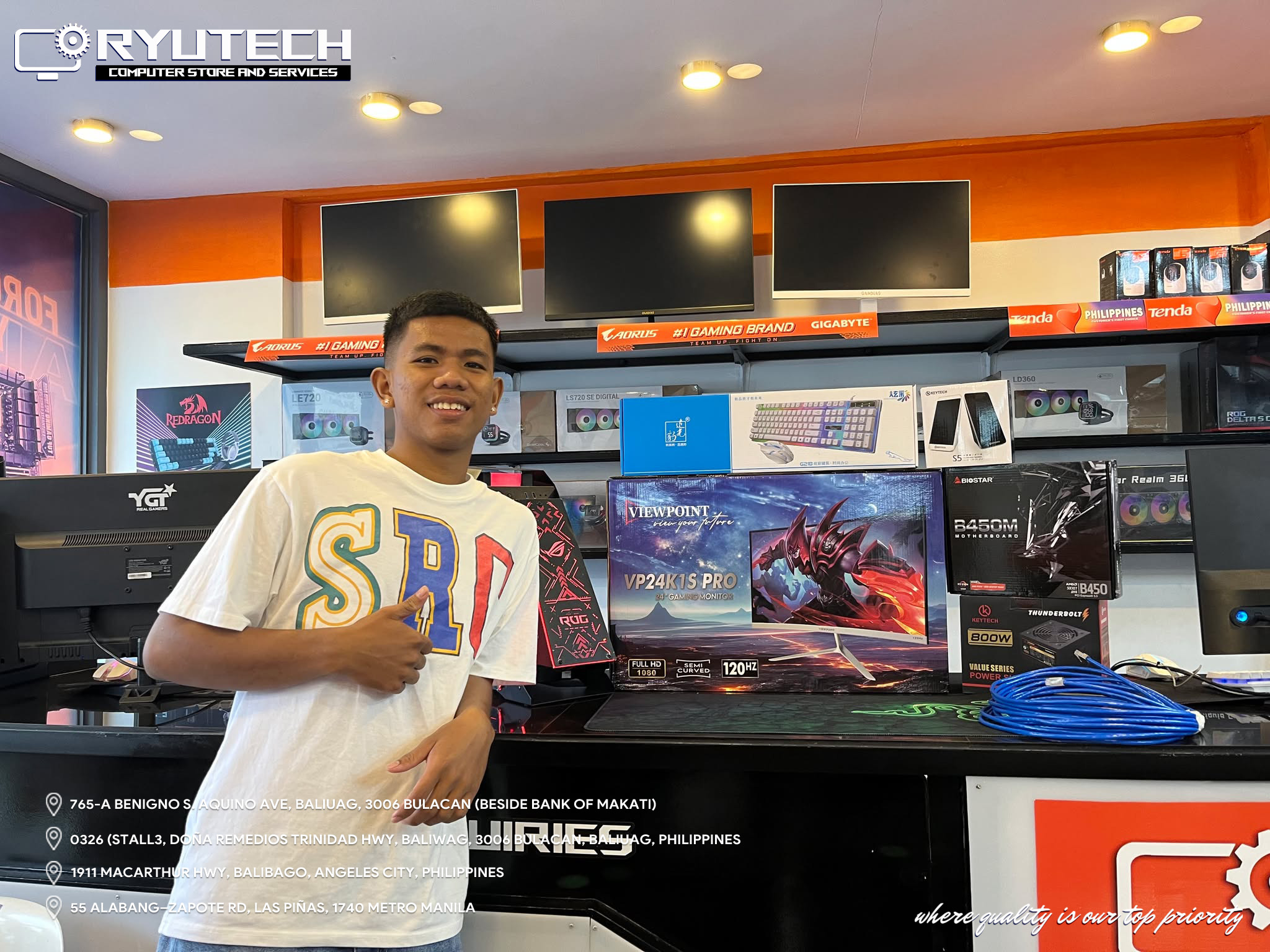 RyuTech - 🎮 Walk-in Client @ Ryutech PC Store Las Piñas Branch 📍 Client ...