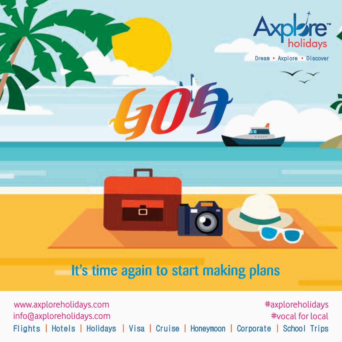 Axplore Holidays - #positivenews 𝓣𝓱𝓮 𝓼𝓮𝓻𝓮𝓷𝓮 𝓫𝓮𝓪𝓬𝓱𝓮𝓼 𝓸𝓯 𝓖𝓞𝓐 𝓪𝓻𝓮 𝓻𝓮𝓪𝓭𝔂 ...