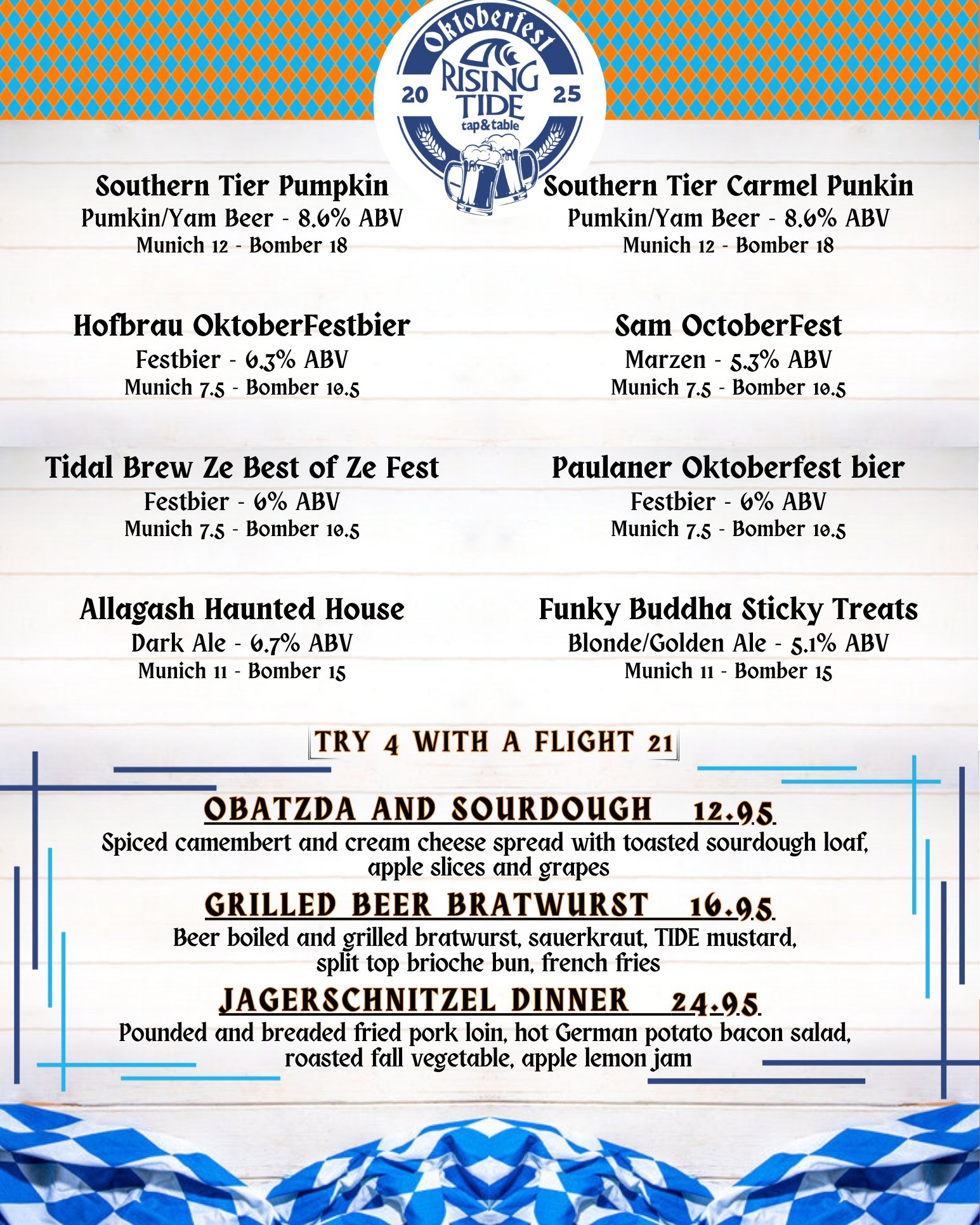 Rising - Prost! 🍻 Our limited-time Oktoberfest menu has arrived! Get ...