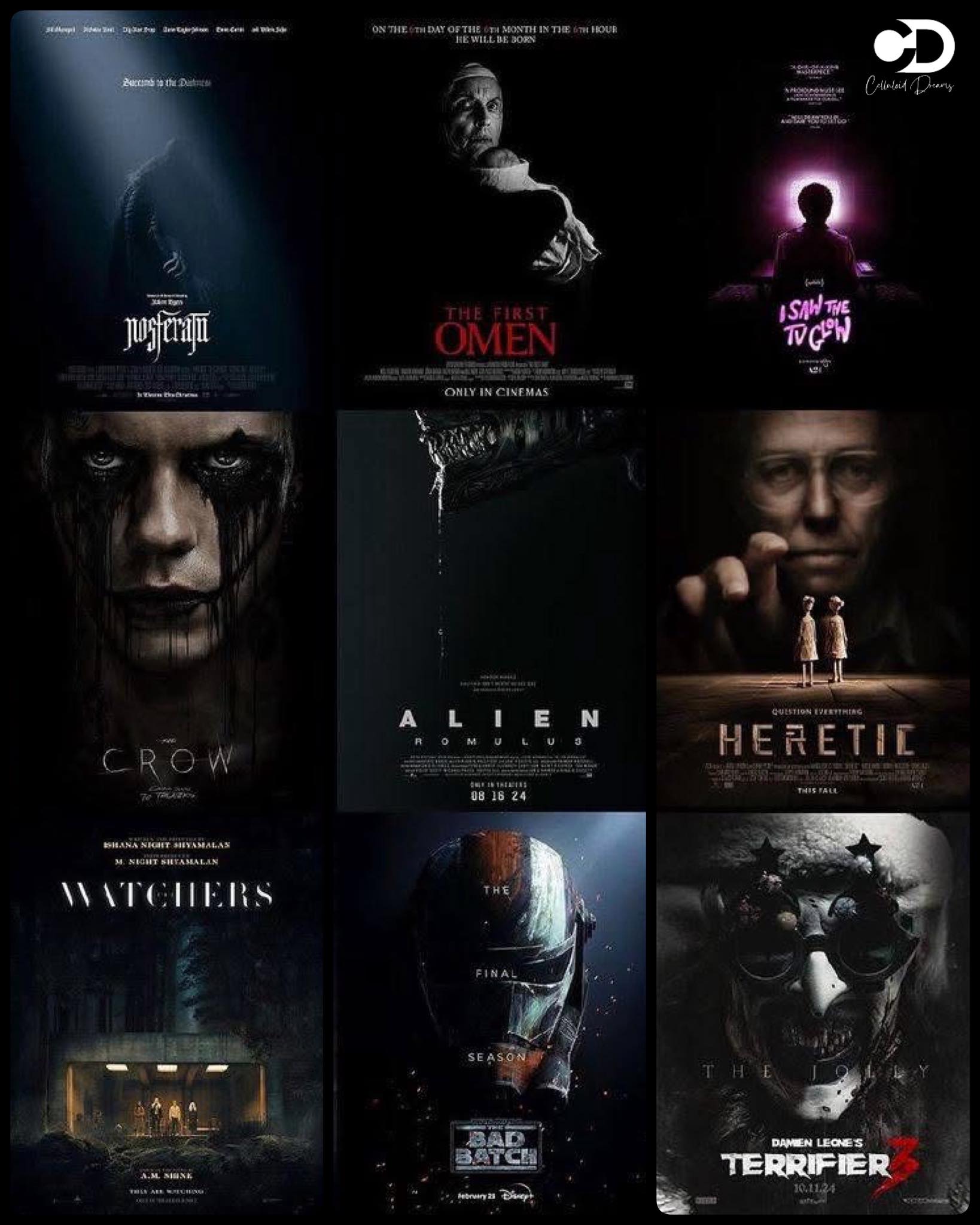 Celluloid - 🩸 𝐓𝐡𝐞 𝐌𝐨𝐬𝐭 𝐔𝐧𝐝𝐞𝐫𝐫𝐚𝐭𝐞𝐝 𝐇𝐨𝐫𝐫𝐨𝐫 𝐅𝐢𝐥𝐦𝐬 𝐨𝐟 𝟐𝟎𝟐𝟒🎞️📽️ Where ...