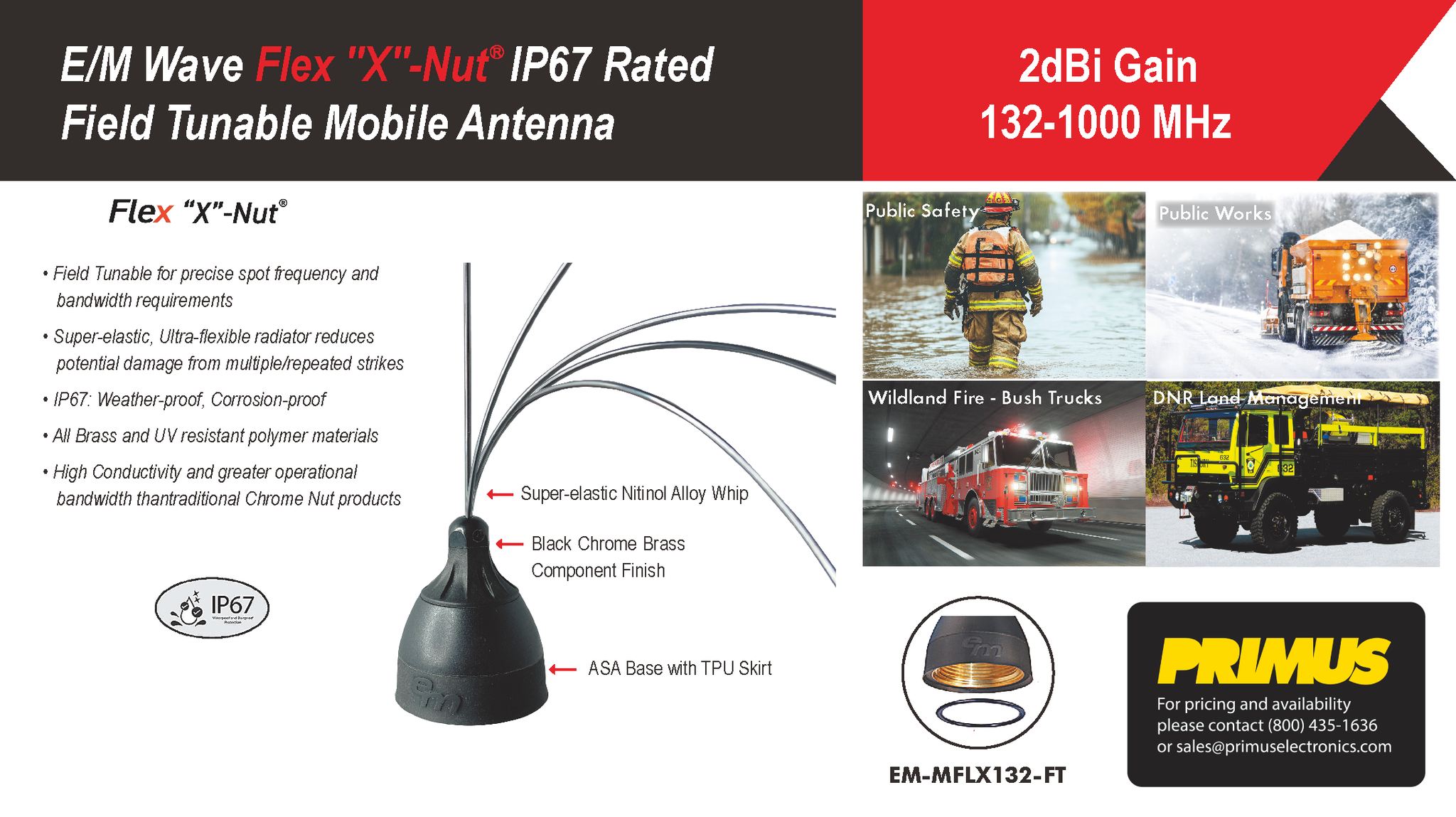 Primus - Primus carries the E/M Wave Flex 