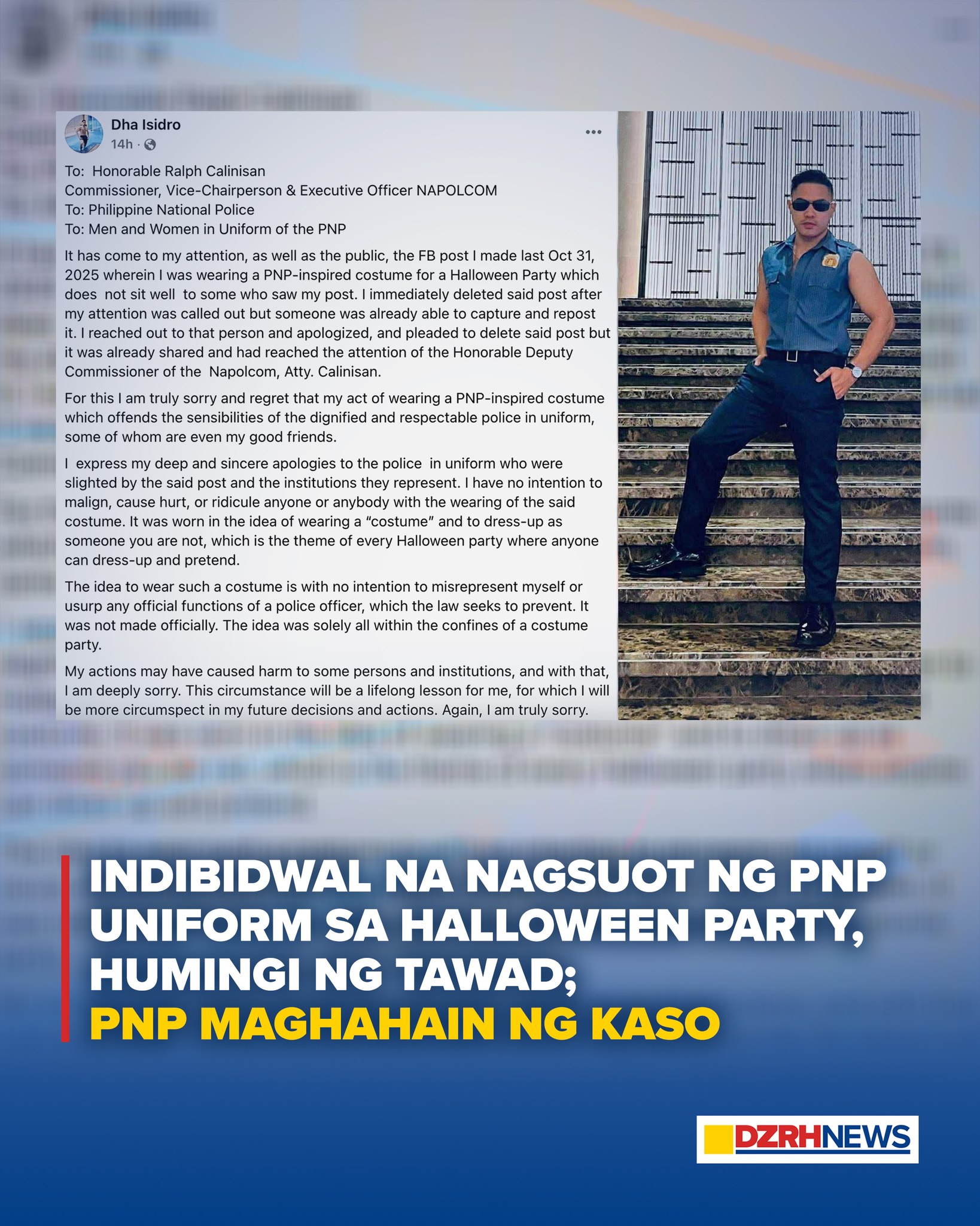 DZRH - Iimbestigahan ng PNP ang isang indibidwal na nag-viral matapos ...