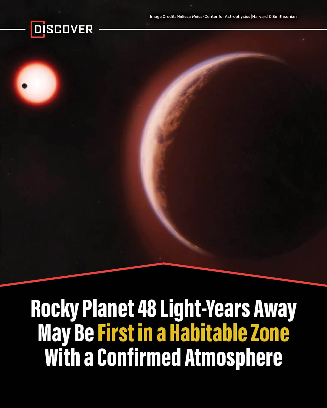 Scientists have detected what may be the first atmosphere around a