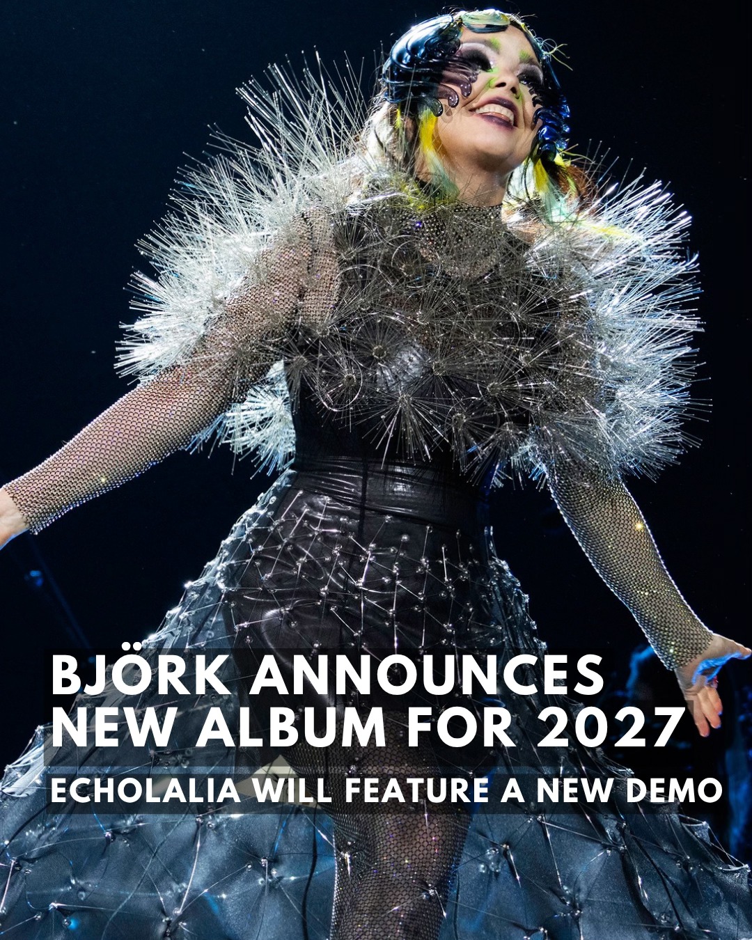 To respond to a few fans, Björk has announced that her next album